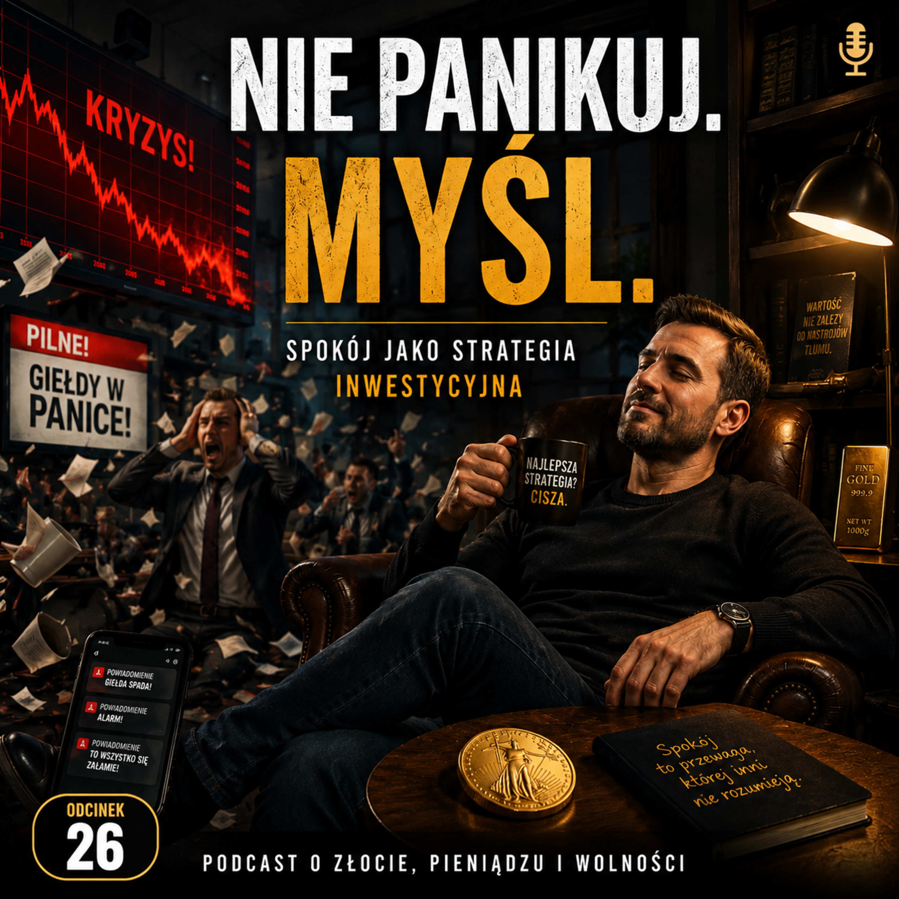 Portfel, który przeżyje krach – inwestuj pod swoją psychikę, nie pod cudze ego episode artwork