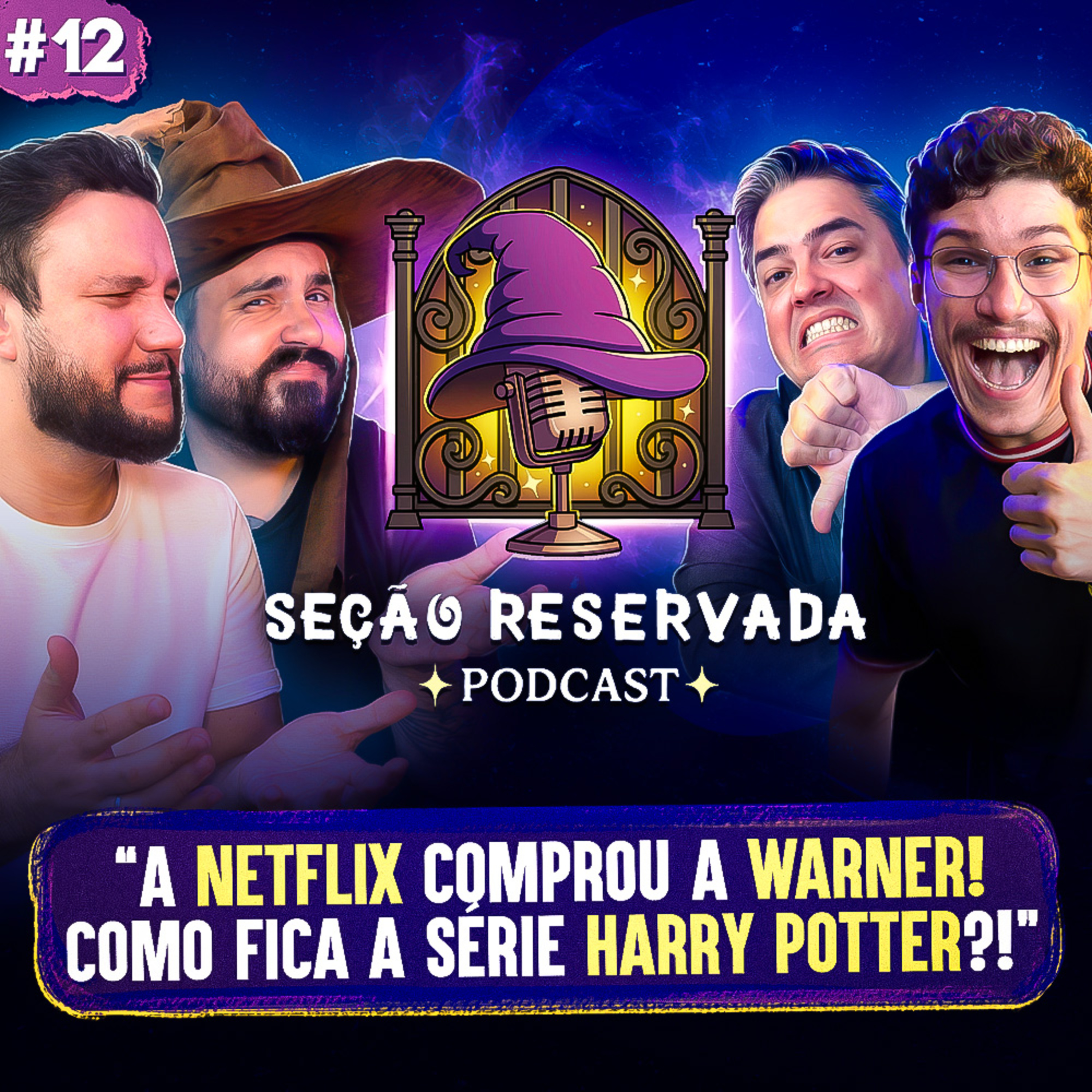 Netflix comprou a Warner! Como fica a série Harry Potter? l Seção Reservada #12