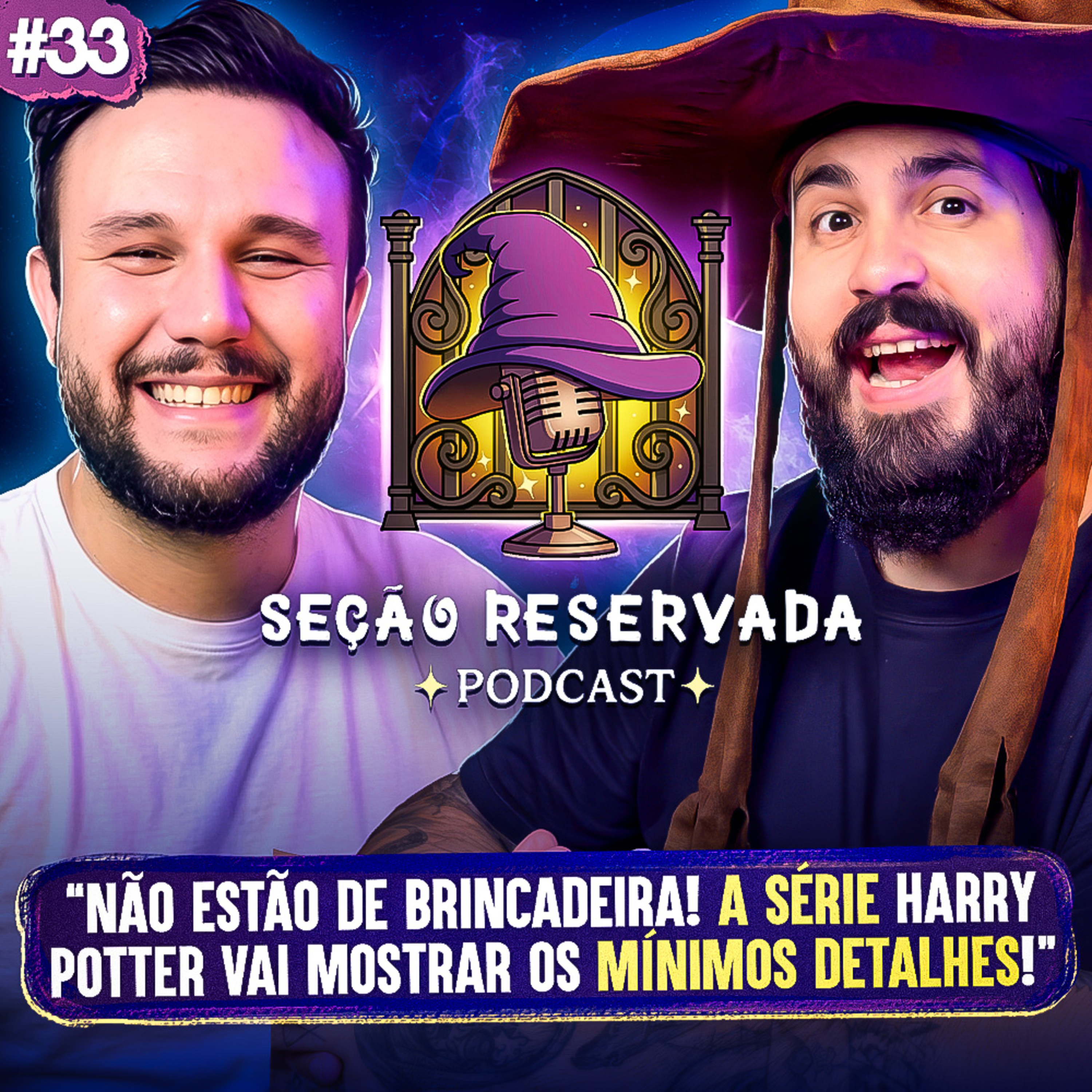 Contraram uma atriz só pra isso? A série Harry Potter vai ser outro nível! l Seção Reservada #33
