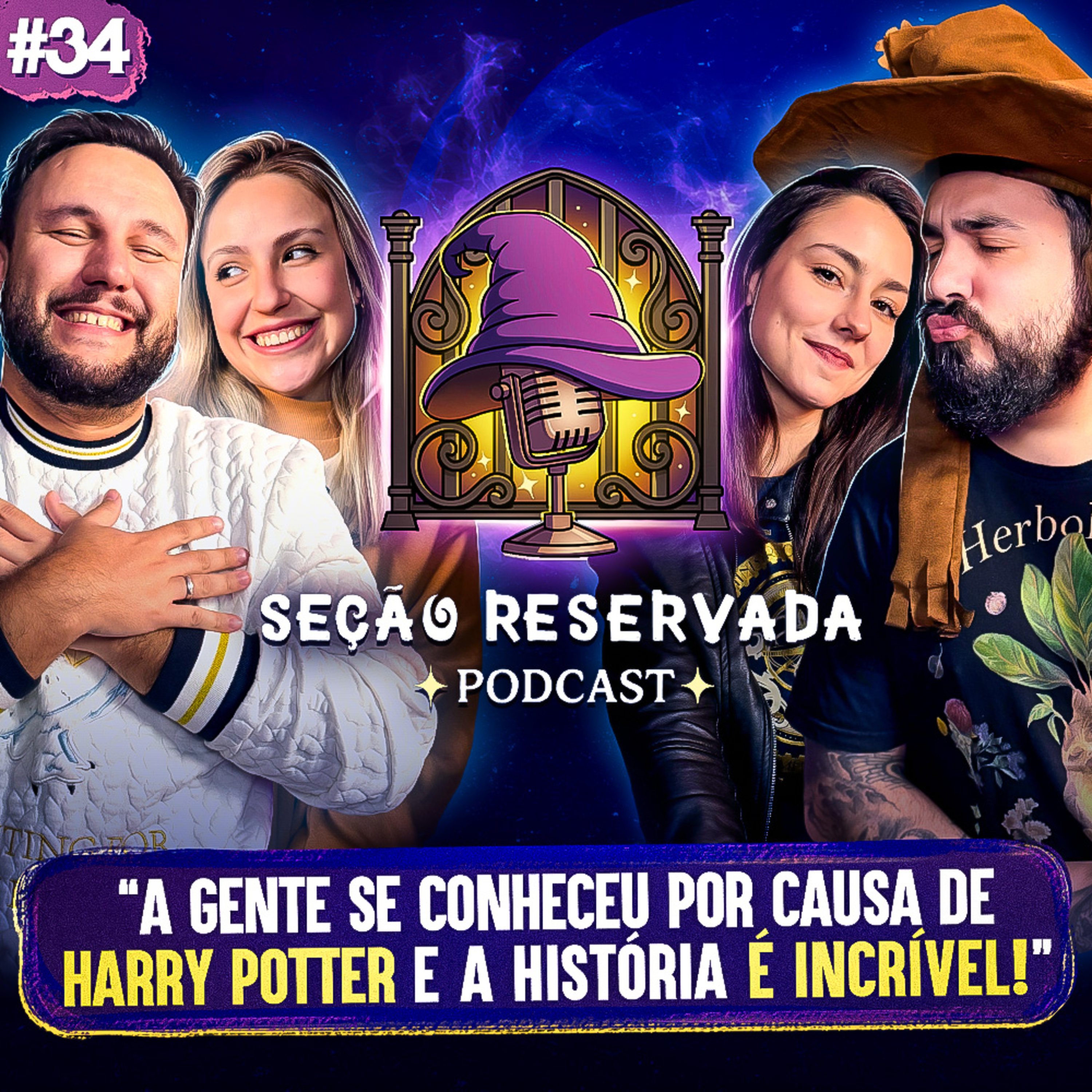 Nos conhecemos por causa de Harry Potter - Especial dia dos Namorados l Seção Reservada #34