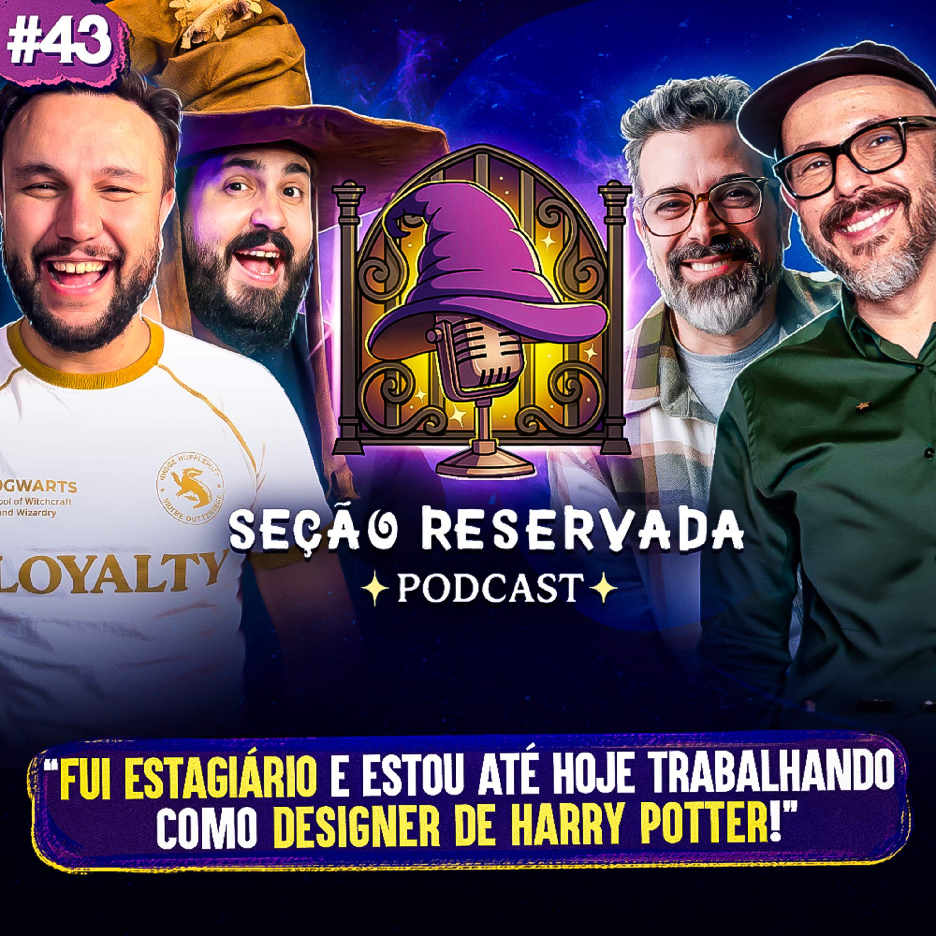O brasileiro que trabalhou nos filmes de Harry Potter e o fundador da CCXP l Seção Reservada #43