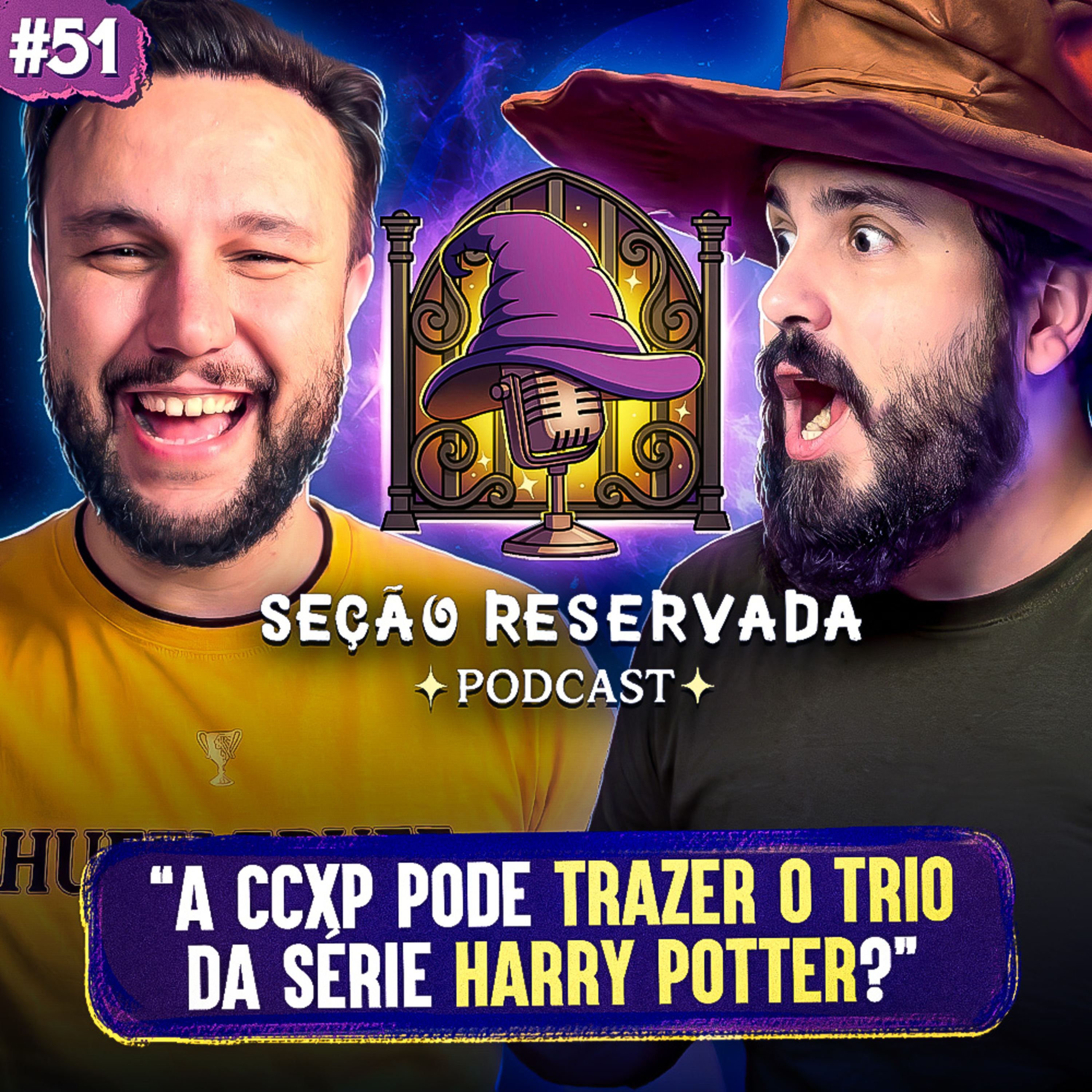 Novidades da segunda temporada de Harry Potter e o trio na CCXP? l Seção Reservada #51 episode artwork