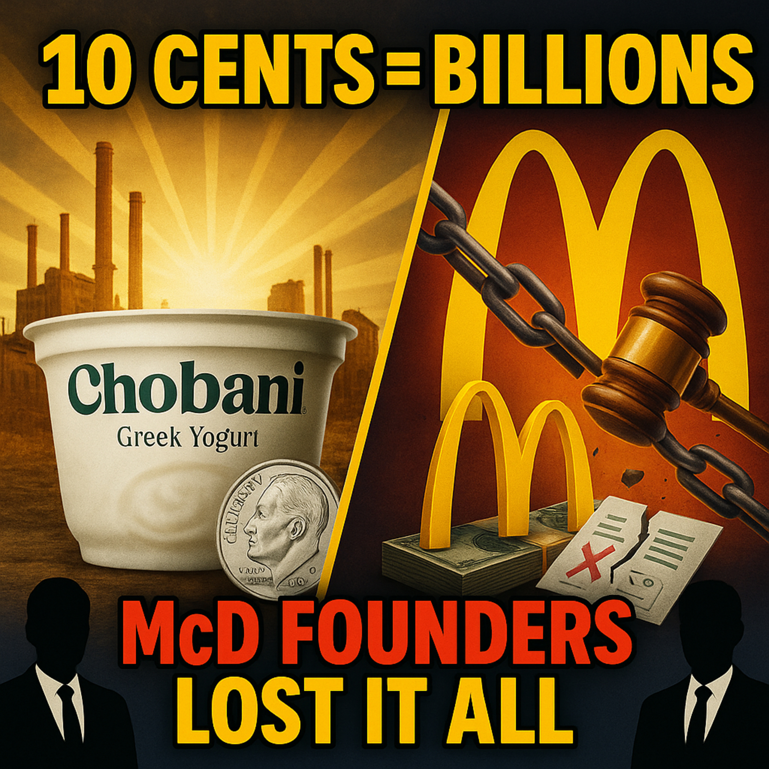 How a Turkish Refugee Bought Chobani for 10 Cents on the Dollar and Why McDonald's Founders Needed Better Lawyers