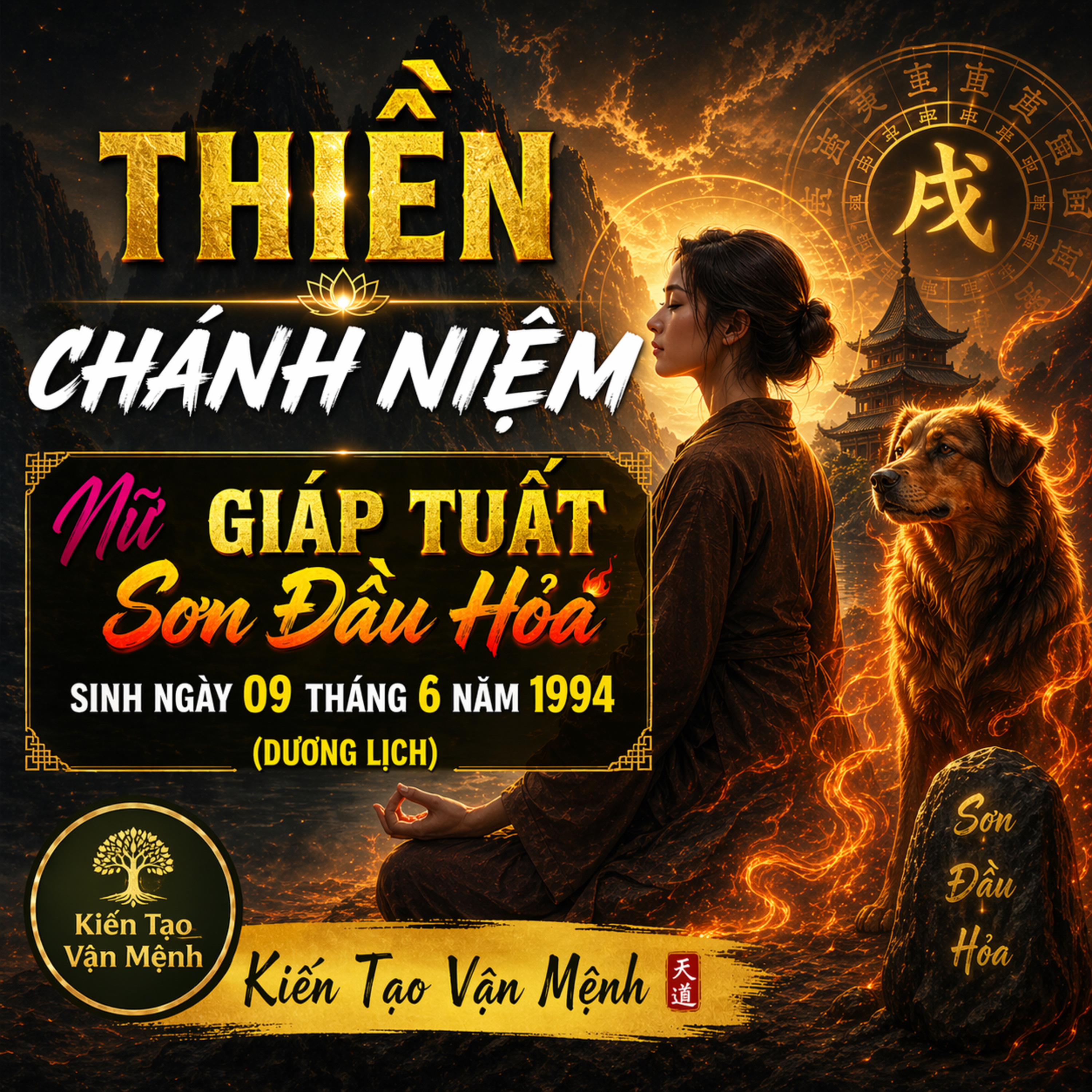 THIỀN CHÁNH NIỆM | Nữ - Giáp Tuất Sơn Đầu Hỏa 09/06/1994 (Dương Lịch) | Kiến Tạo Vận Mệnh episode artwork