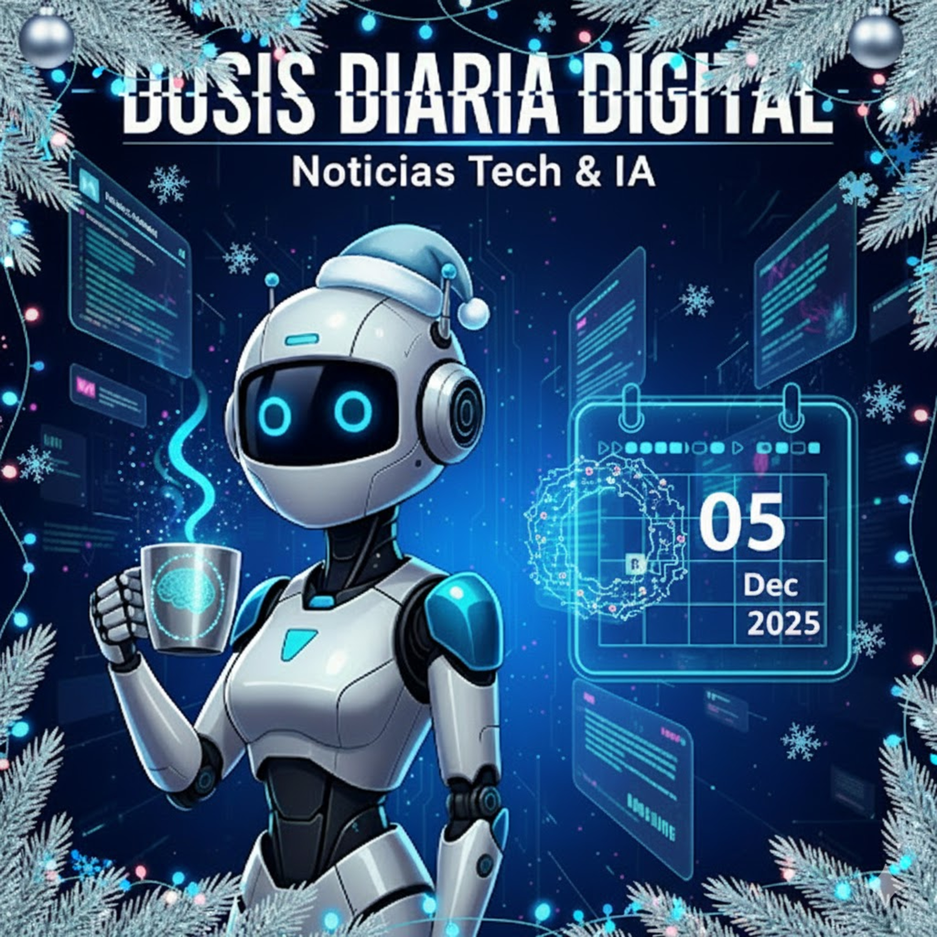 OpenAI Enseña a Confesar a la IA, Meta Abandona el Metaverso y Amazon Reta al Correo - Dosis Diaria Digital 20251205 episode artwork