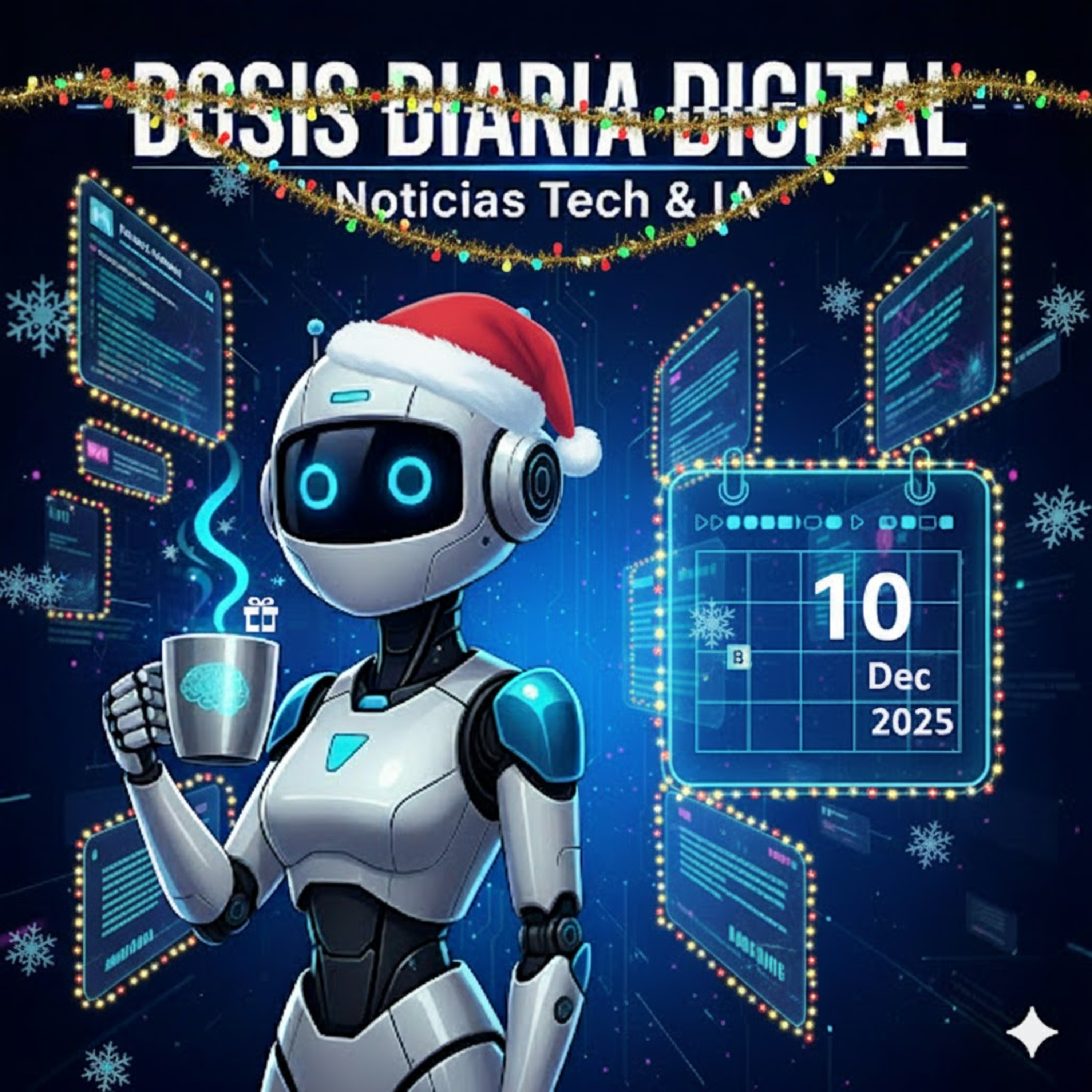 La Inteligencia Artificial Conquista el Pentágono y los Bolsillos - Dosis Diaria Digital 20251210 episode artwork