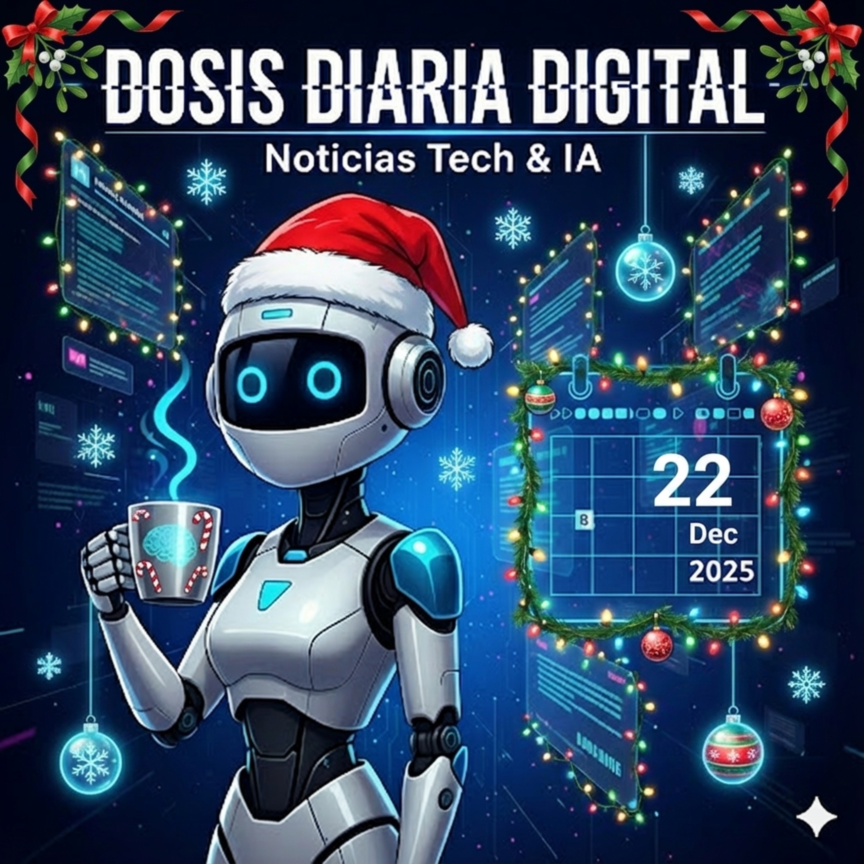 El Pulso de la Inteligencia Artificial - Dosis Diaria Digital 20251222 episode artwork