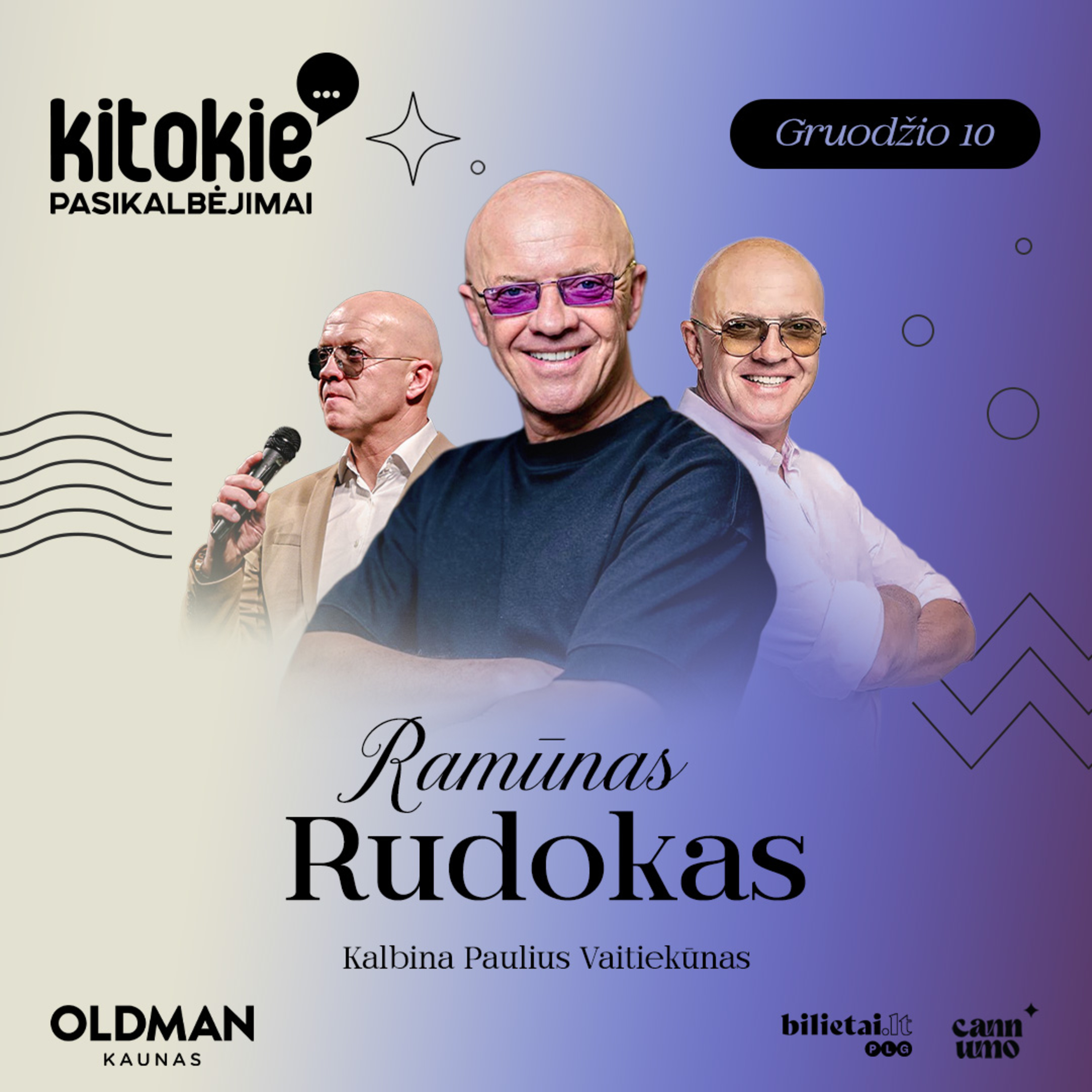 „Kitokie pasikalbėjimai“ su Ramūnu Rudoku
