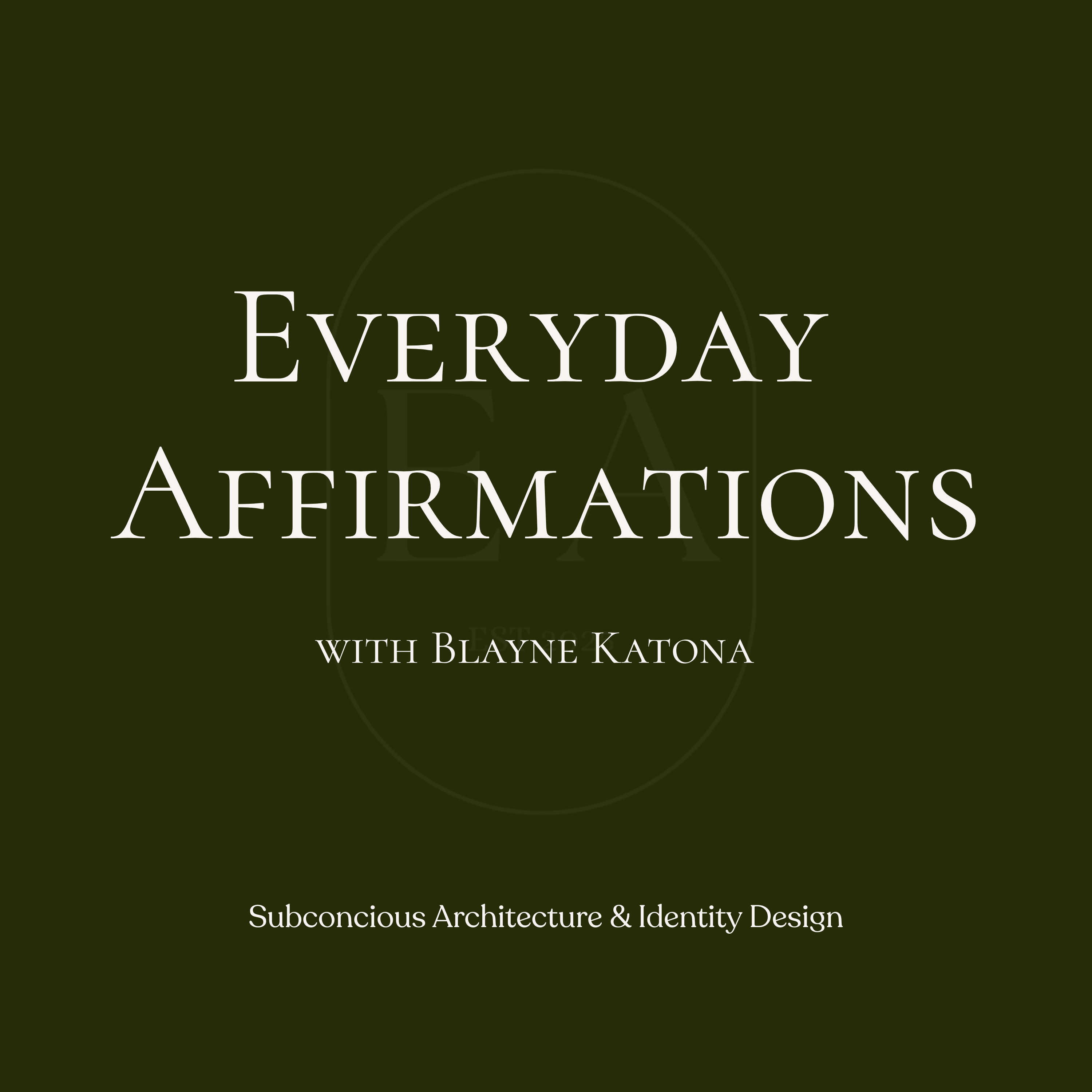 Ep. 28 Affirmations Only I Anxiety 3 episode artwork
