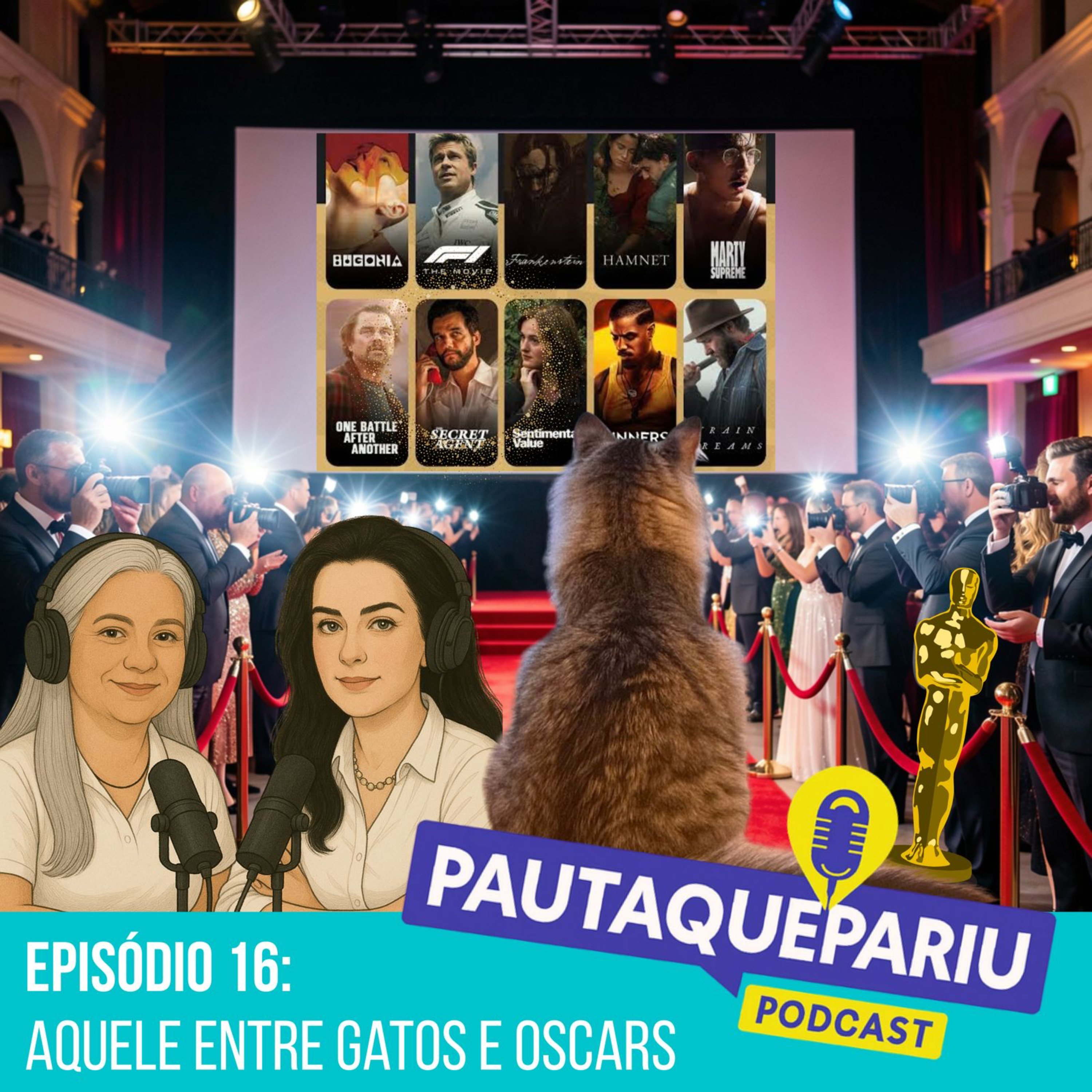 Episódio 16 – Aquele entre gatos e Oscar episode artwork