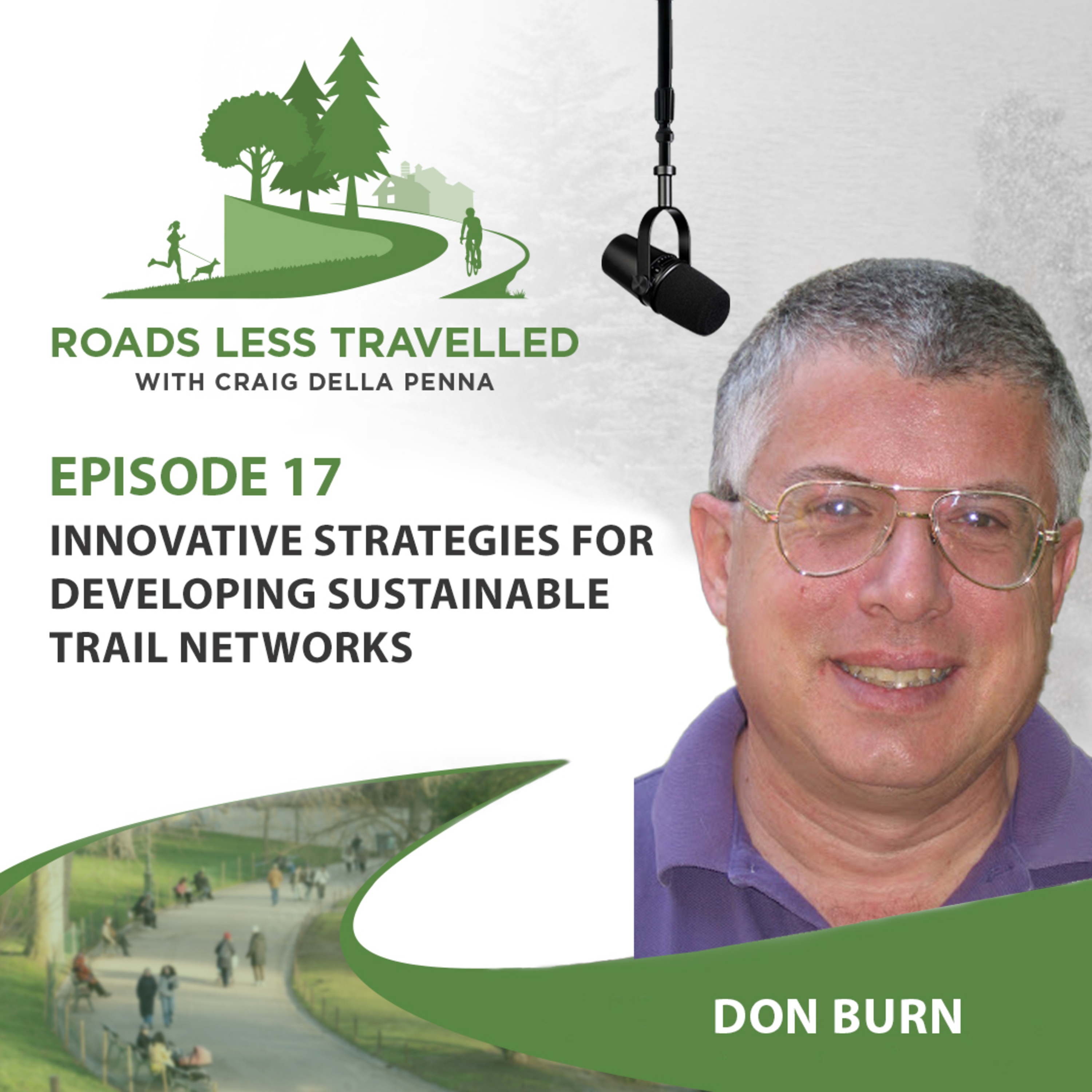 Innovative Strategies for Developing Sustainable Trail Networks - EP 17 episode artwork