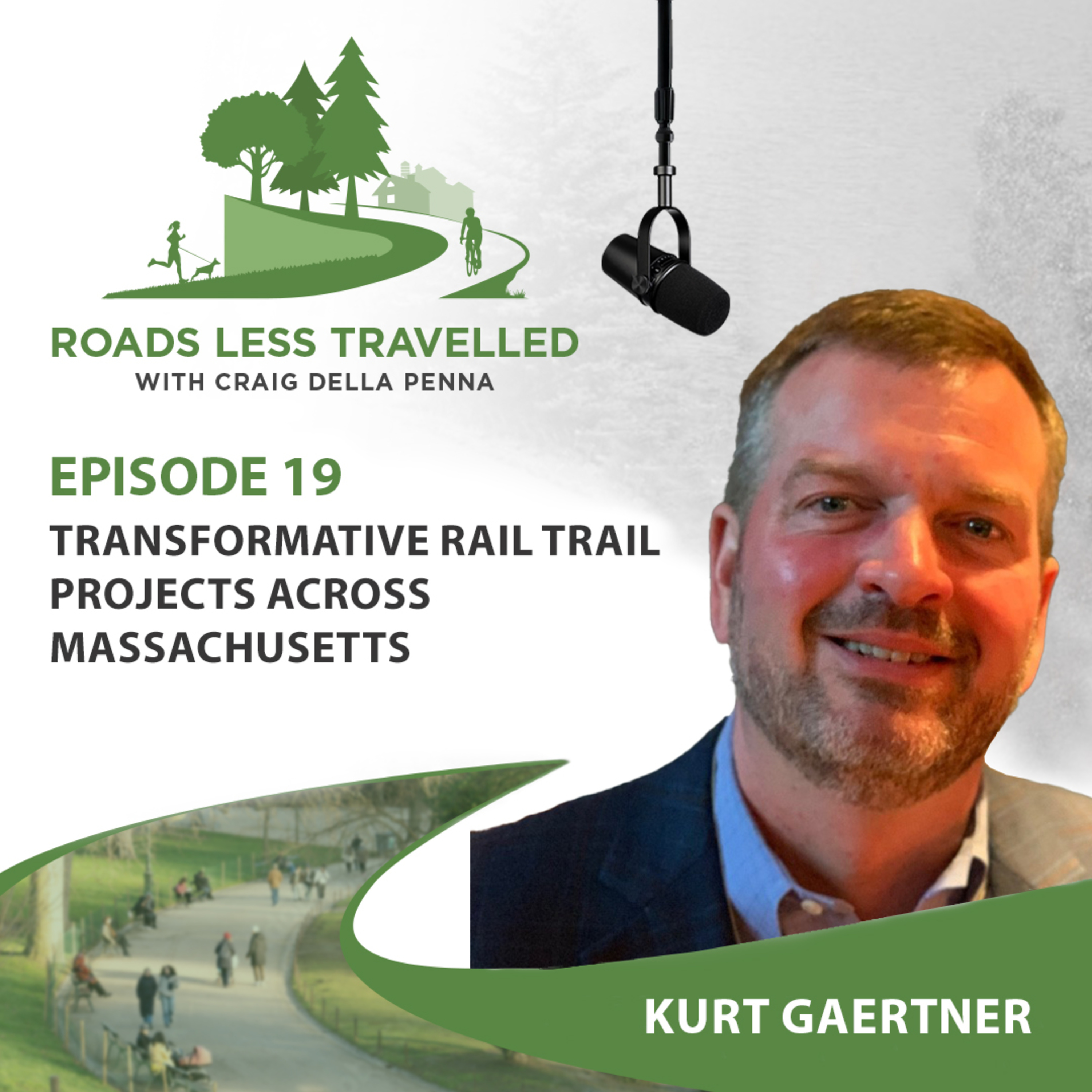 Transformative Rail Trail Projects Across Massachusetts - EP 19 episode artwork