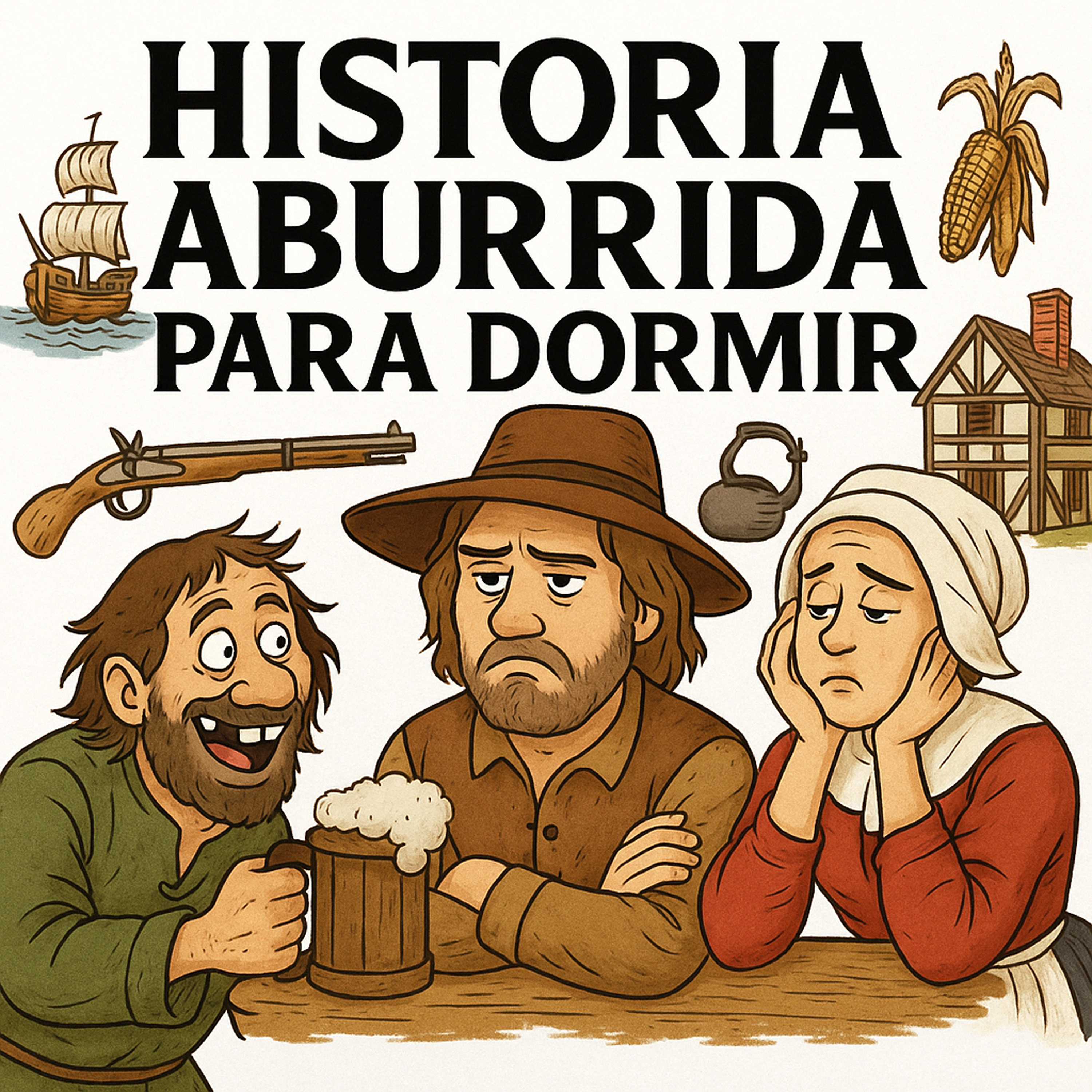 🕯️ Historia Aburrida para Dormir | Cómo Vivía Realmente la Gente en la América Colonial 😴 episode artwork