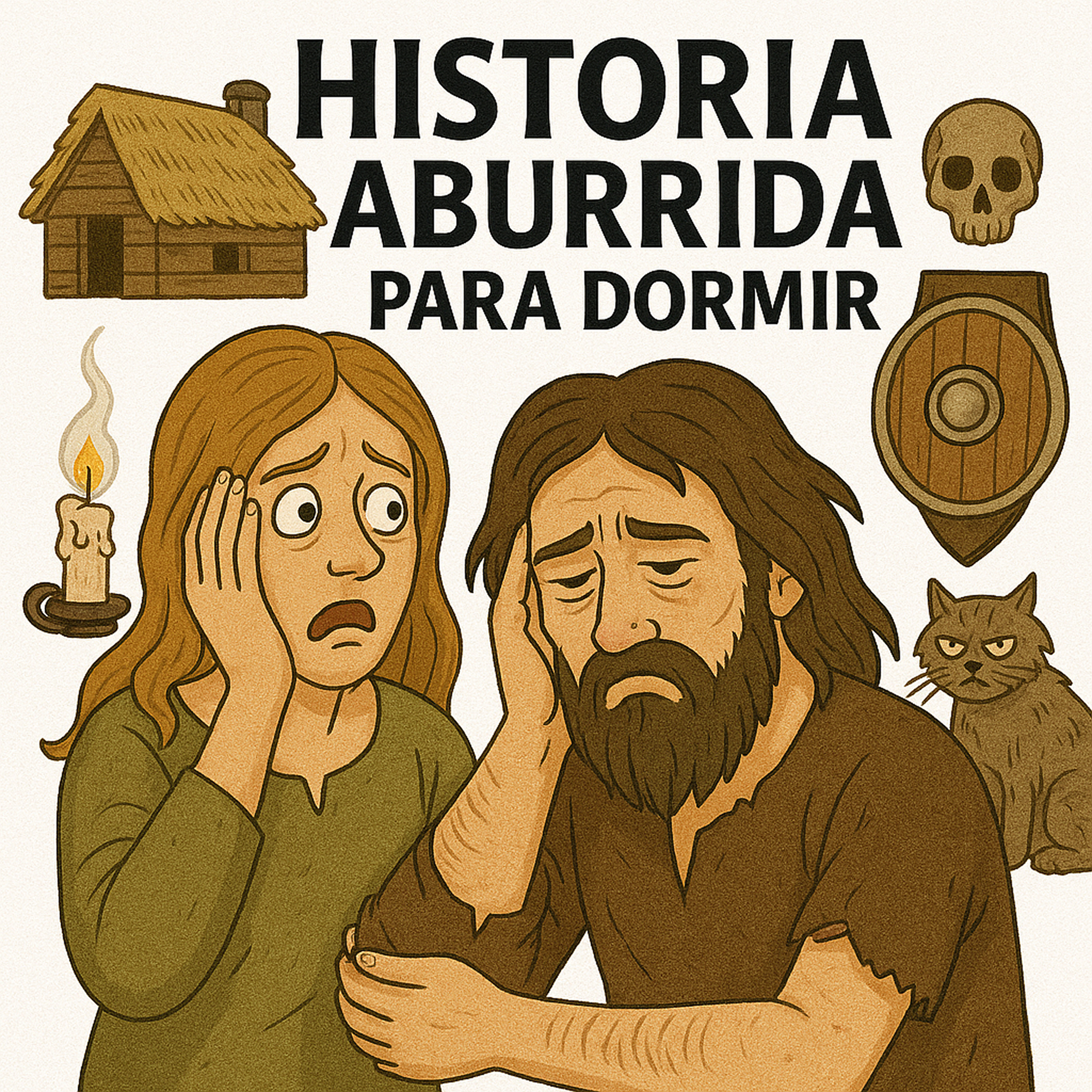 🛡️ Historia Aburrida para Dormir | Cómo Era Realmente la Vida en la Bretaña de la Edad Oscura 😴 episode artwork