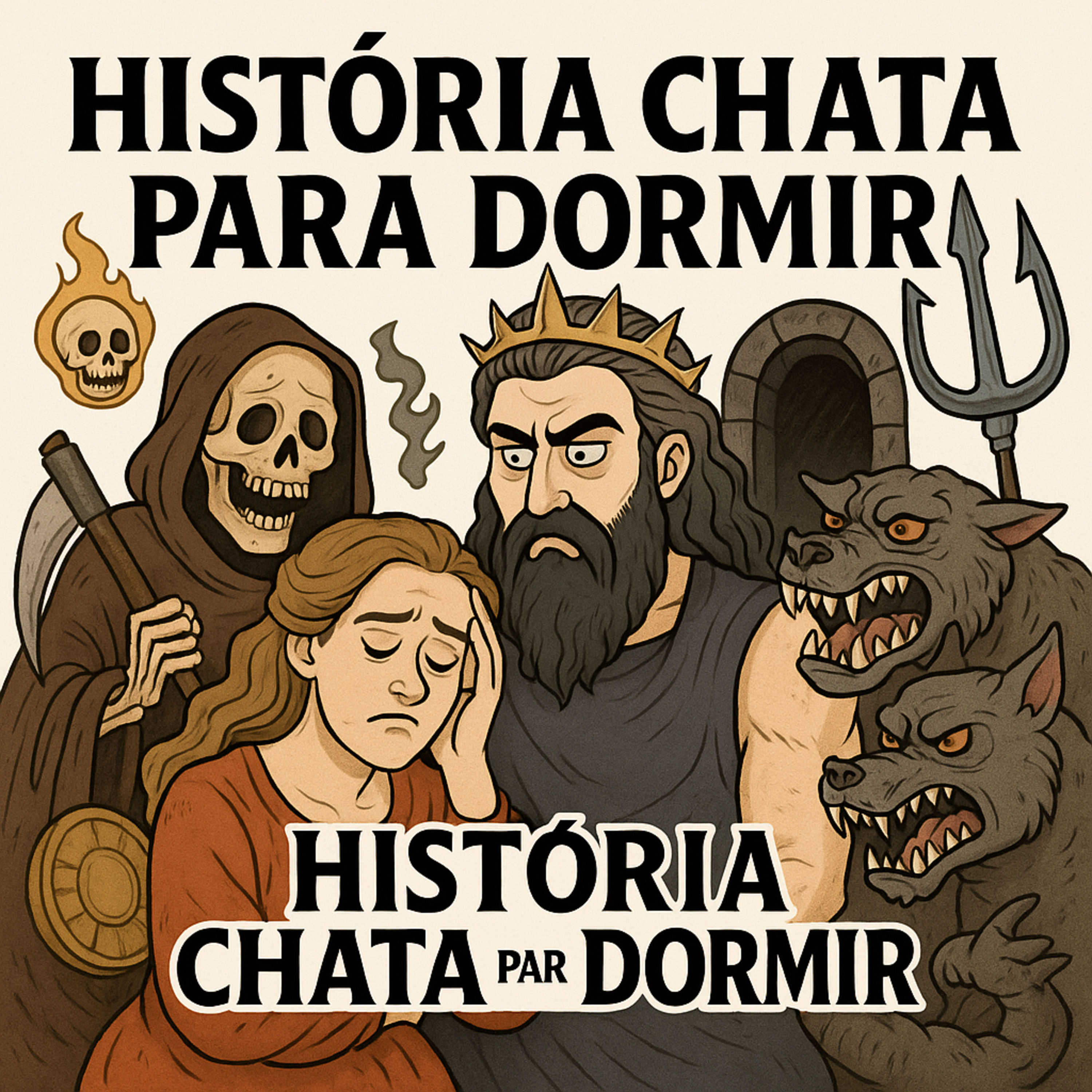 💀 Historia Aburrida para Dormir | Toda la Historia del Inframundo (Spoiler: Es Bastante Triste) 😴 episode artwork