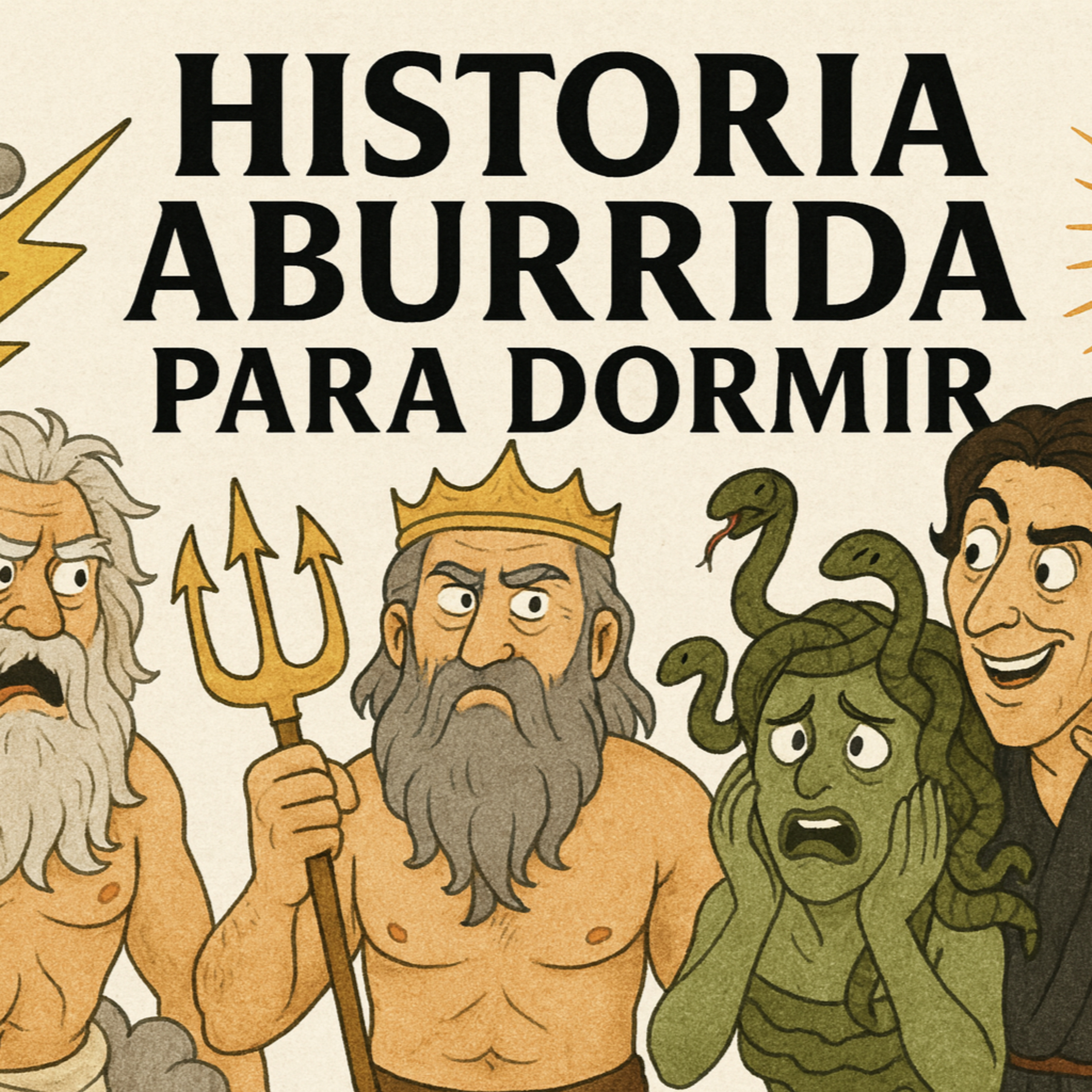 ⚡ Historia Aburrida para Dormir | Toda la Historia de la Mitología Griega (Dioses, Rayos y Sueño) 😴 episode artwork