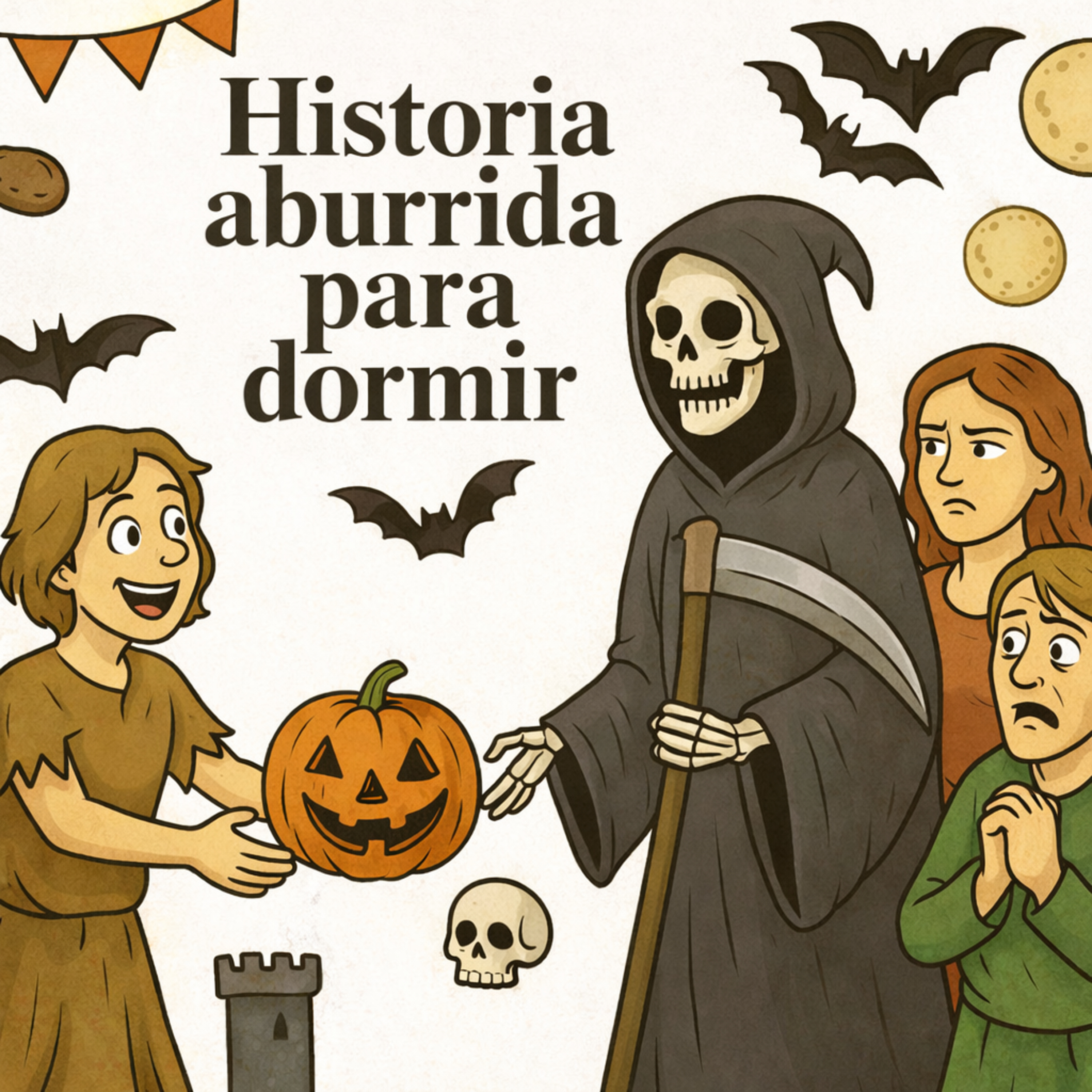 La historia completa de Halloween es más antigua de lo que imaginas 💤 | Historia Aburrida para Dormir episode artwork