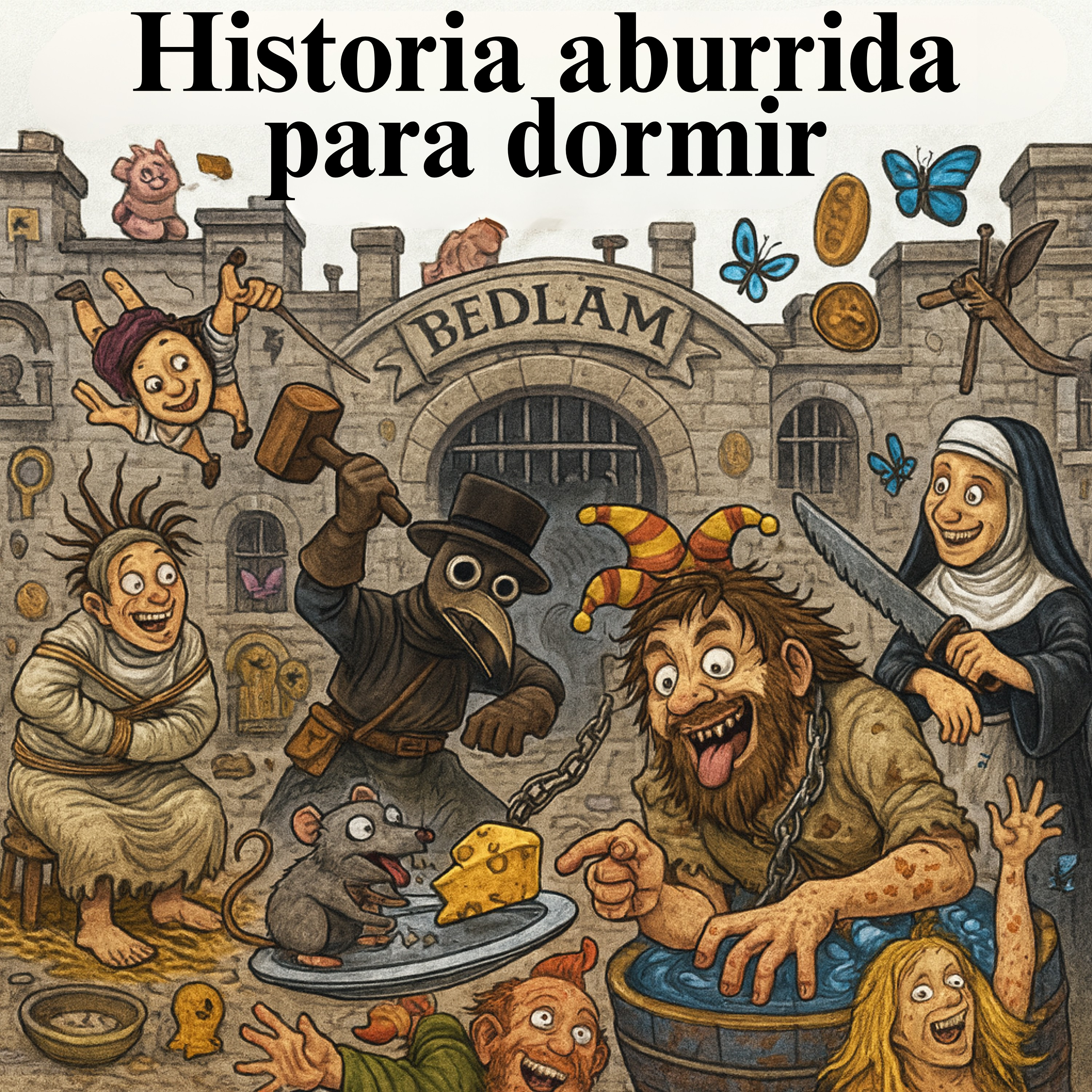 Bedlam: el primer manicomio de la historia 💤 | Historia Aburrida para Dormir episode artwork