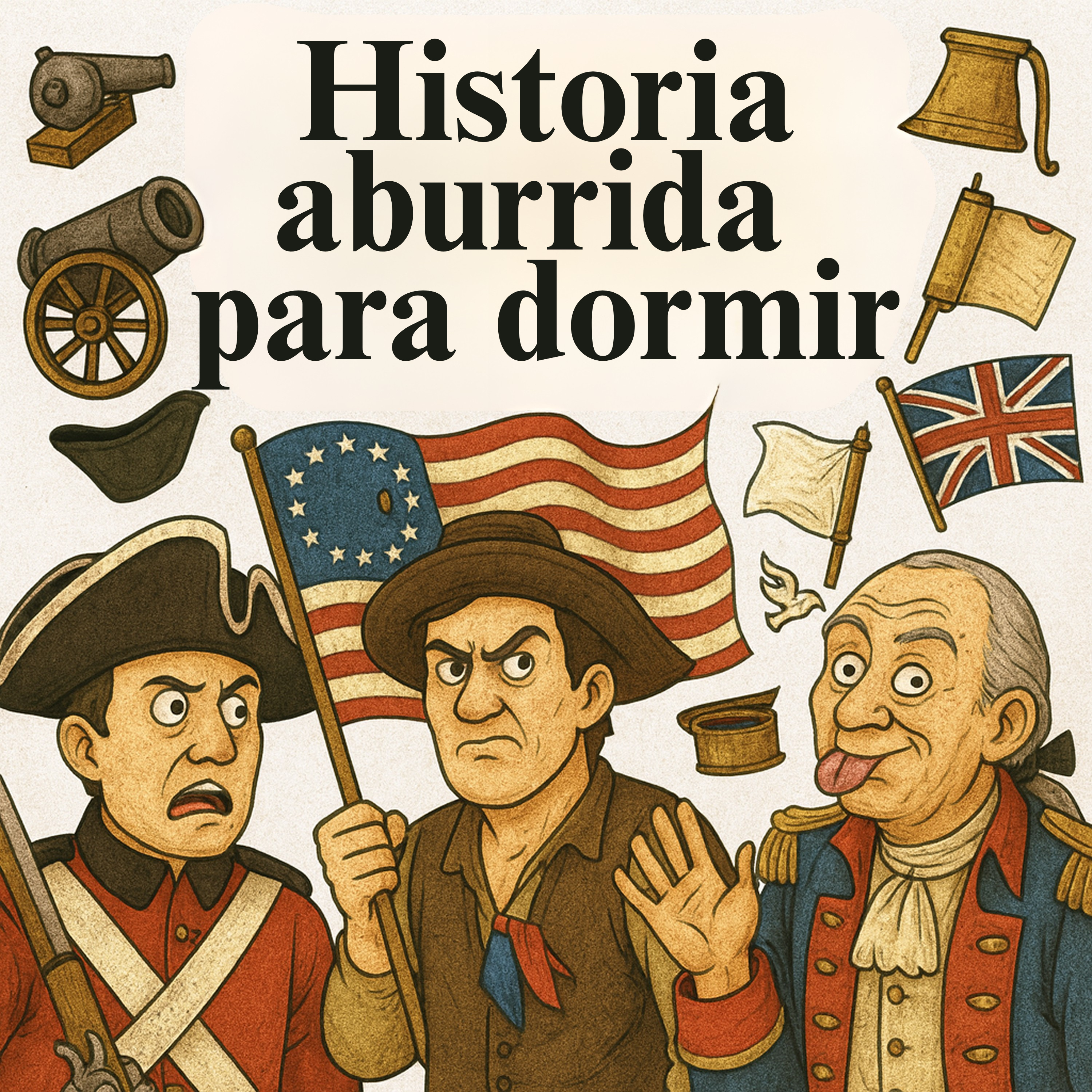 La Revolución Americana fue más sangrienta de lo que imaginas 🇺🇸 💤 | Historia Aburrida para Dormir episode artwork