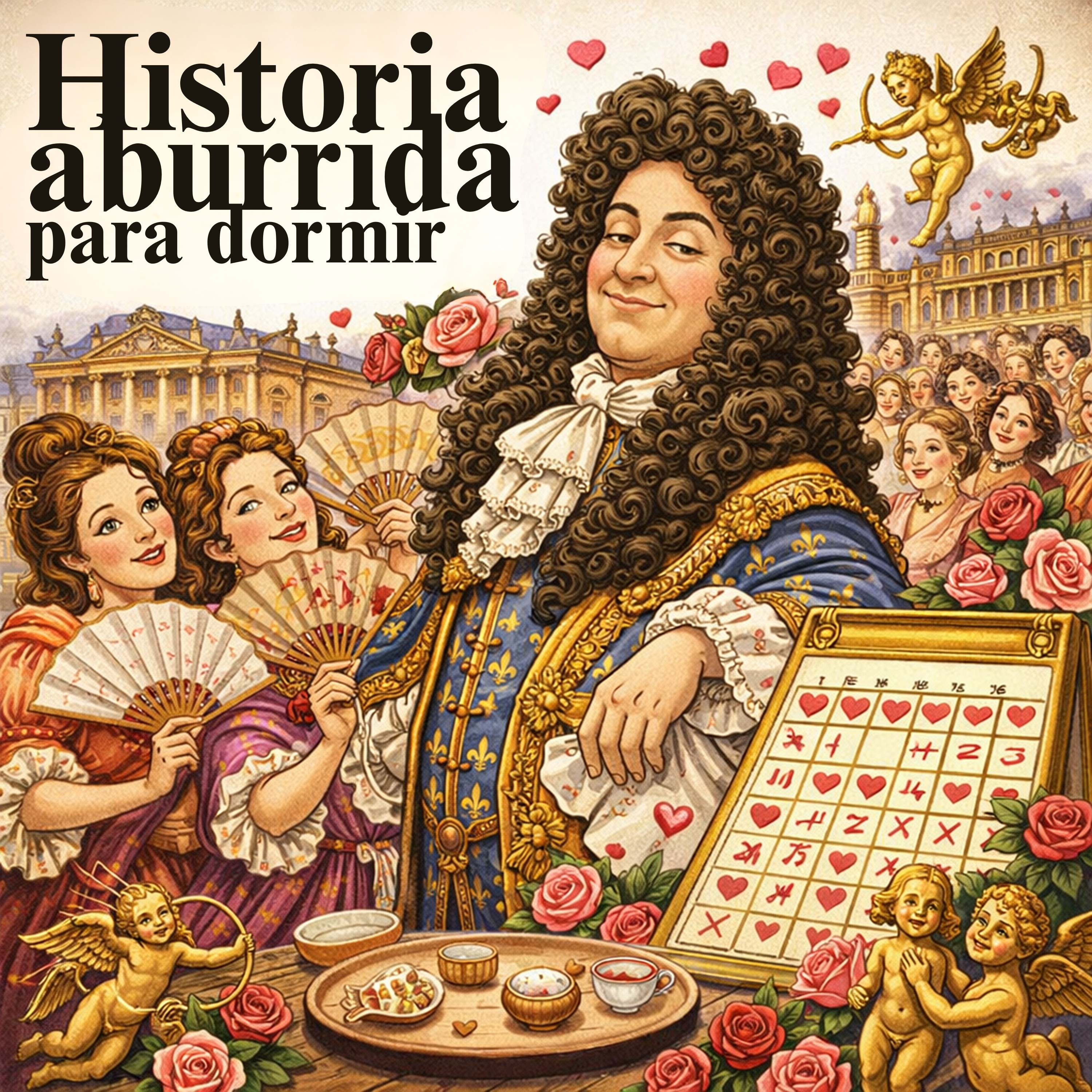 La vida íntima de Luis XIV y Versalles 💤 | Historia Aburrida para Dormir episode artwork