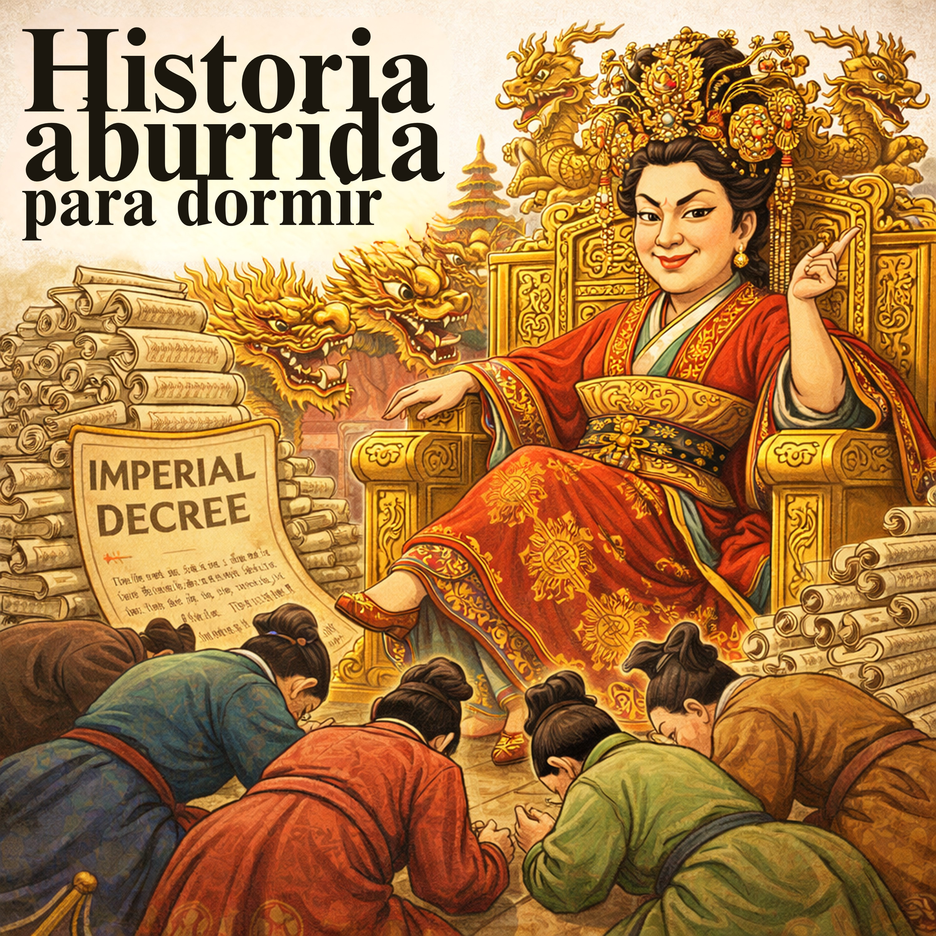 Wu Zetian, la emperatriz que gobernó China 💤 | Historia Aburrida para Dormir episode artwork
