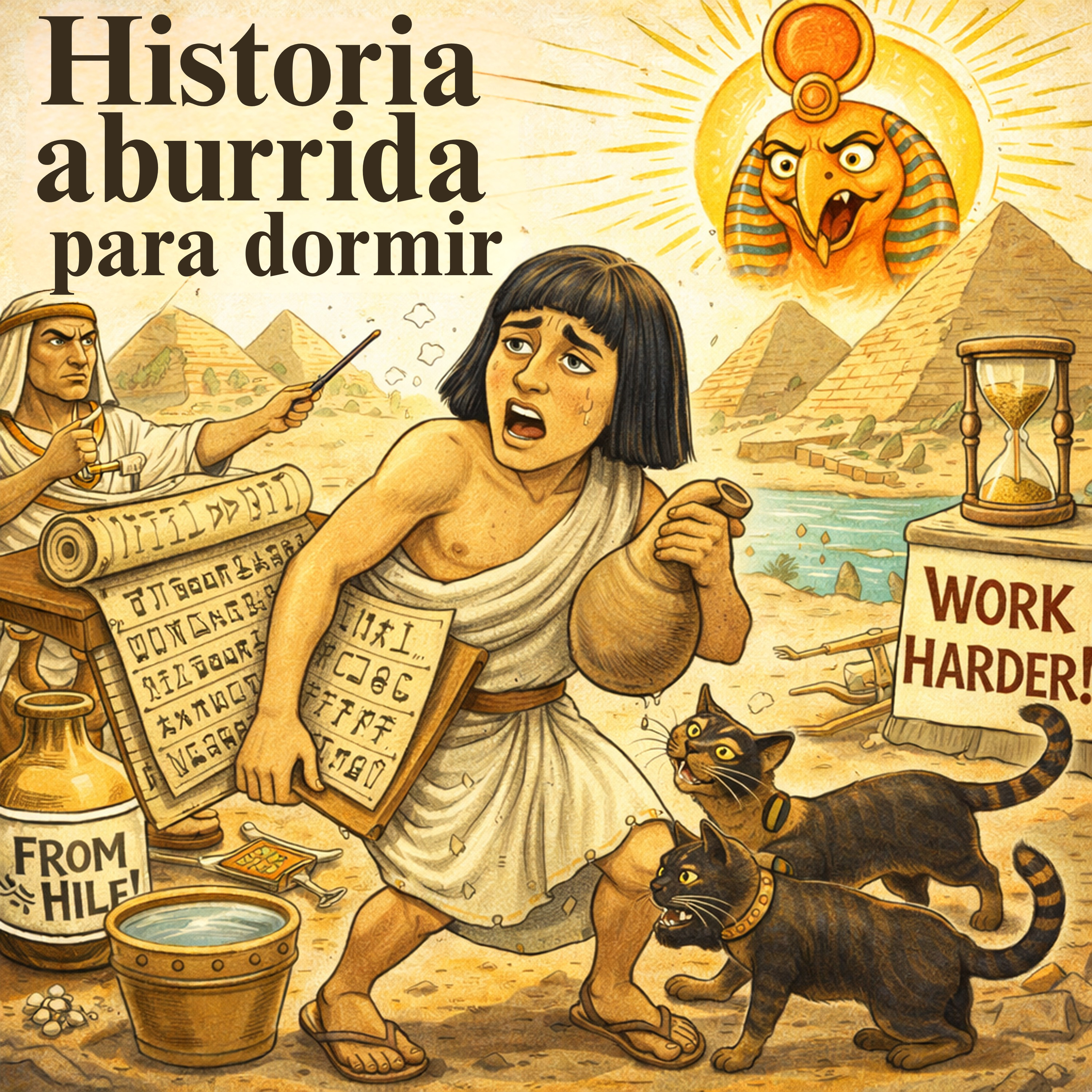 Tu vida como adolescente en el Antiguo Egipto 💤 | Historia Aburrida para Dormir episode artwork