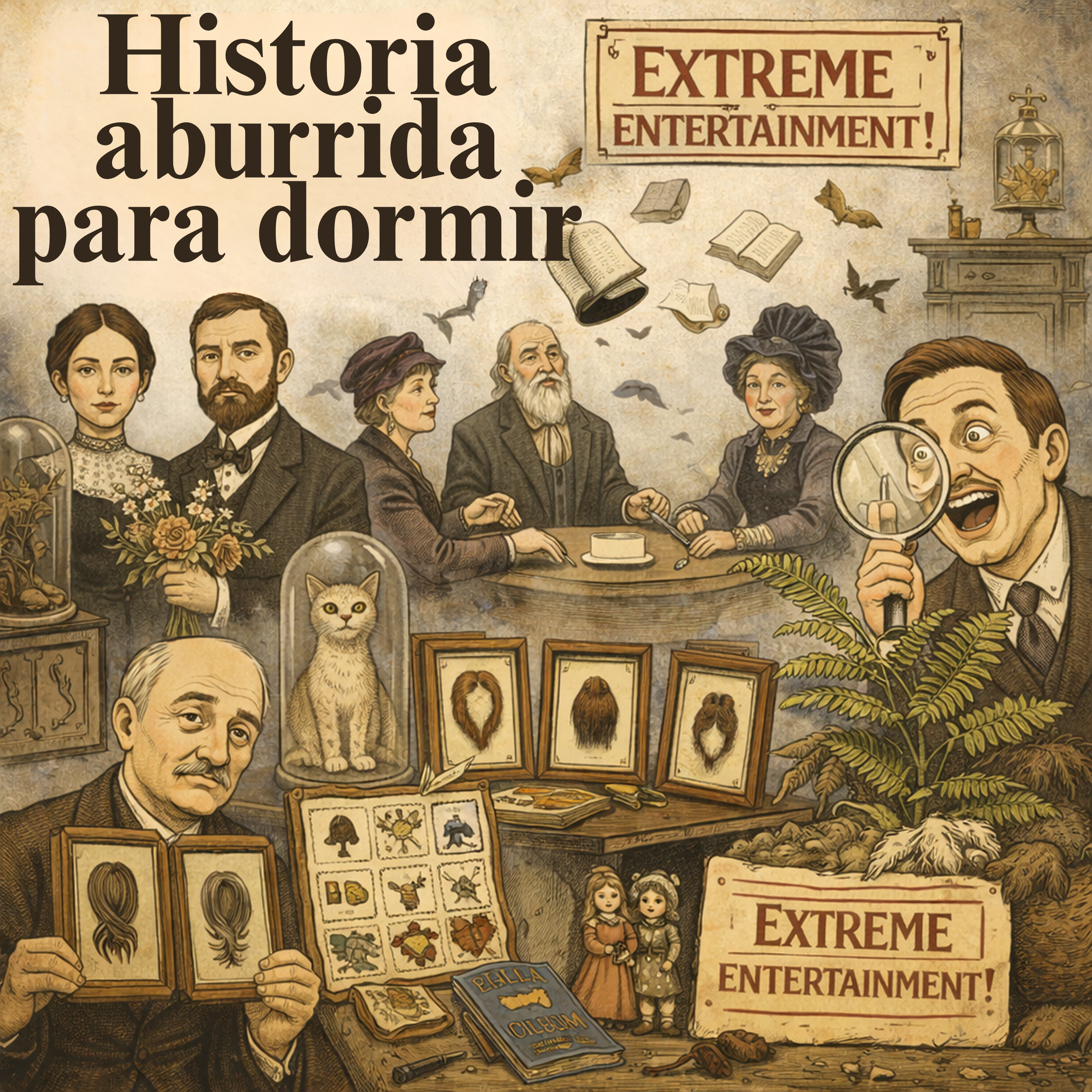 Las diversiones más extrañas de la época victoriana 💤 |Historia Aburrida para Dormir episode artwork