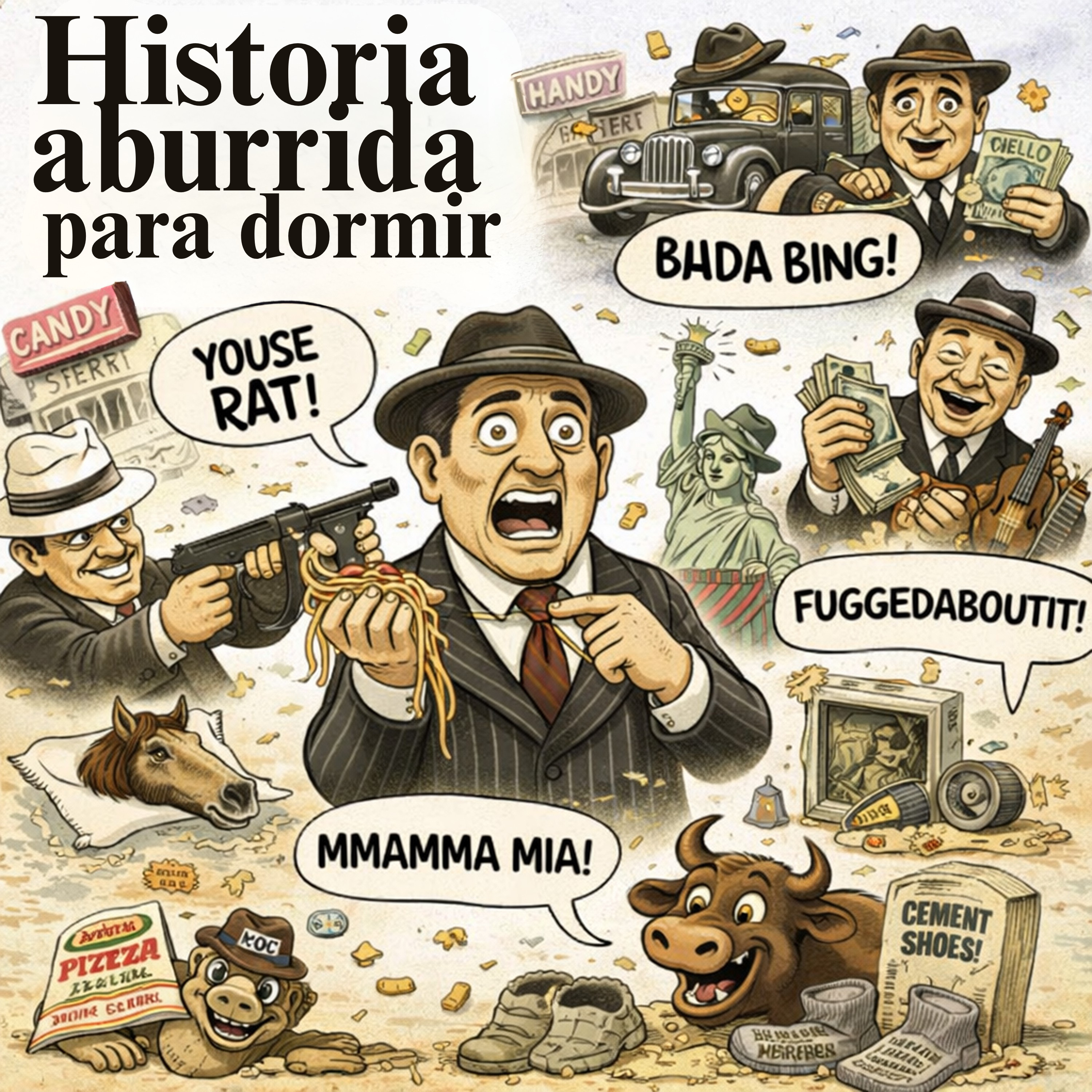 El origen de la mafia en Estados Unidos 💤 | Historia Aburrida para Dormir episode artwork