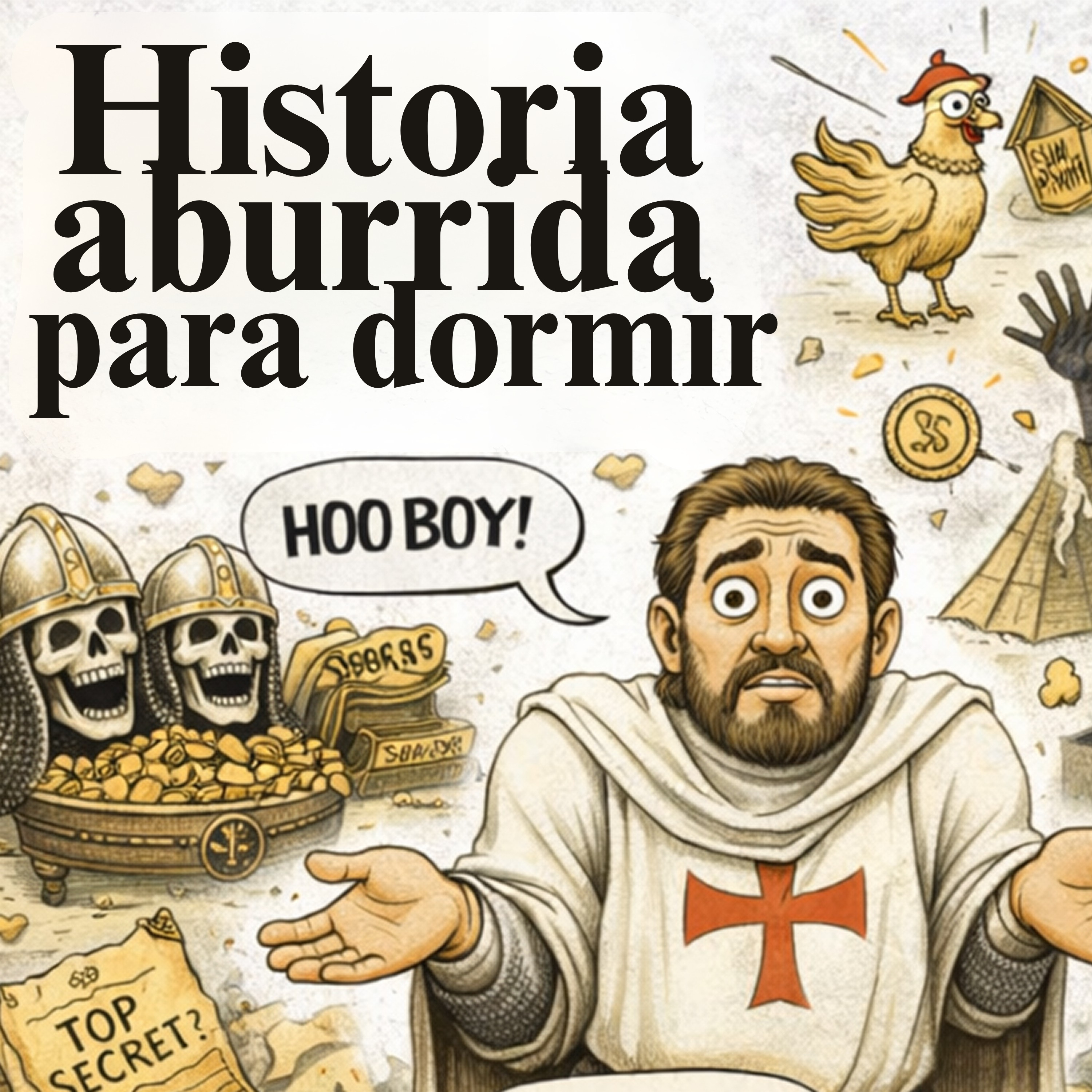 Los secretos de los Caballeros Templarios 💤 | Historia Aburrida para Dormir episode artwork