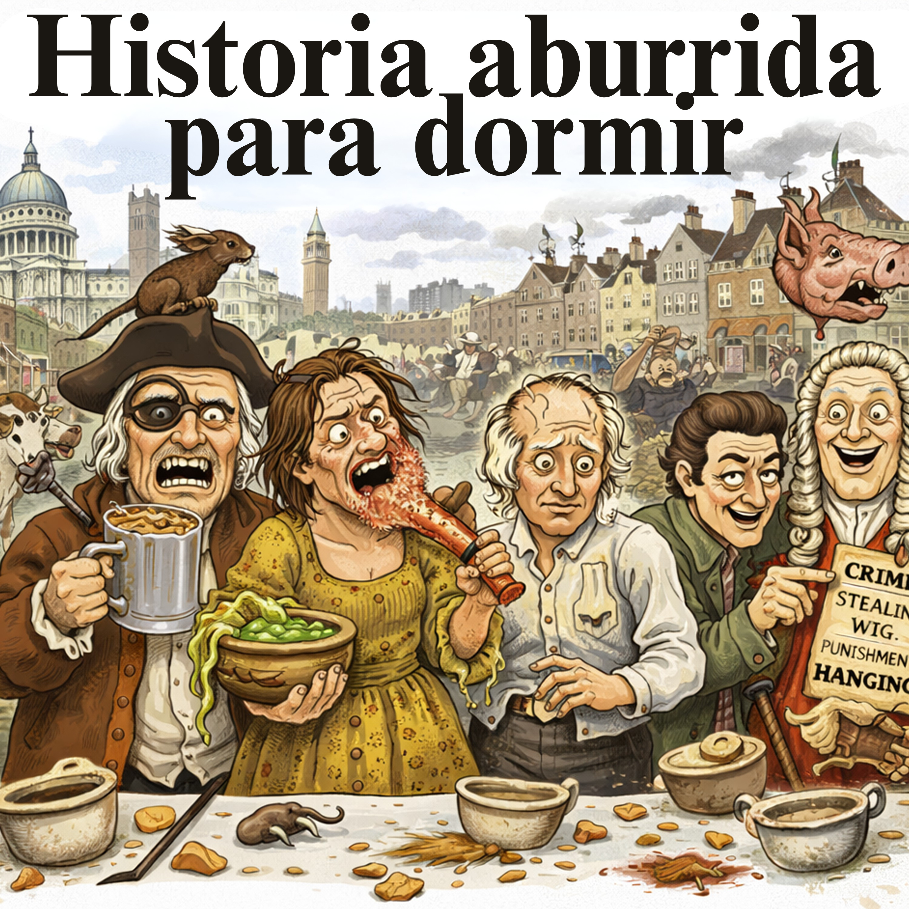 La vida real en el Londres del siglo XVIII 💤 |Historia Aburrida para Dormir episode artwork