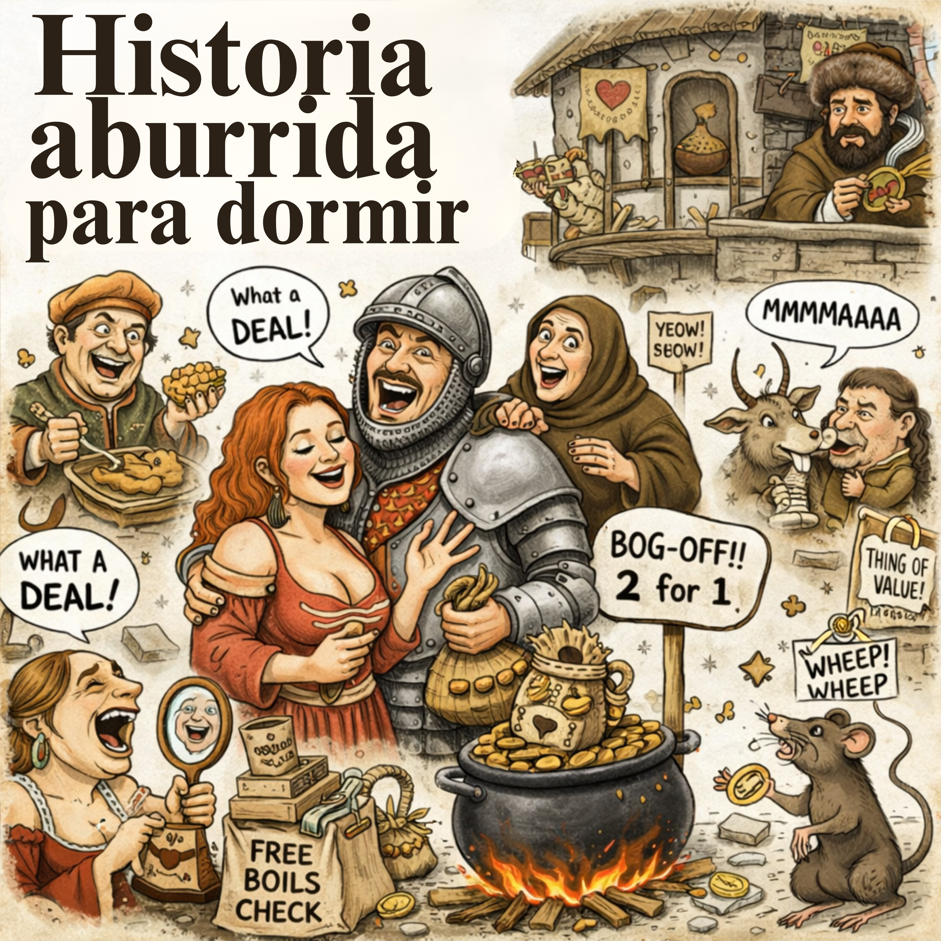 Un día en la vida de una prostituta medieval 💤 | Historia Aburrida para Dormir episode artwork