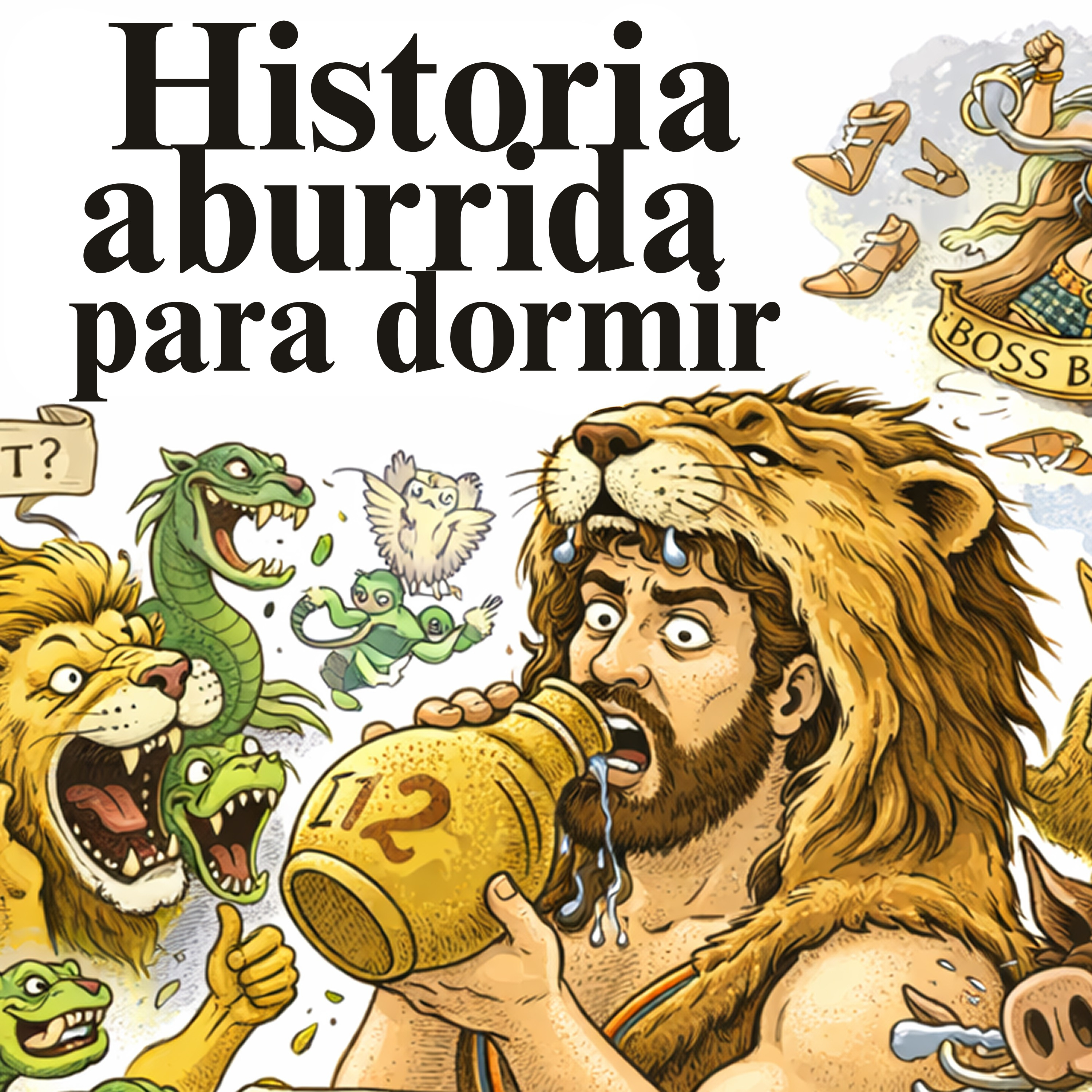 Los 12 trabajos de Hércules explicados 💤 | Historia Aburrida para Dormir episode artwork