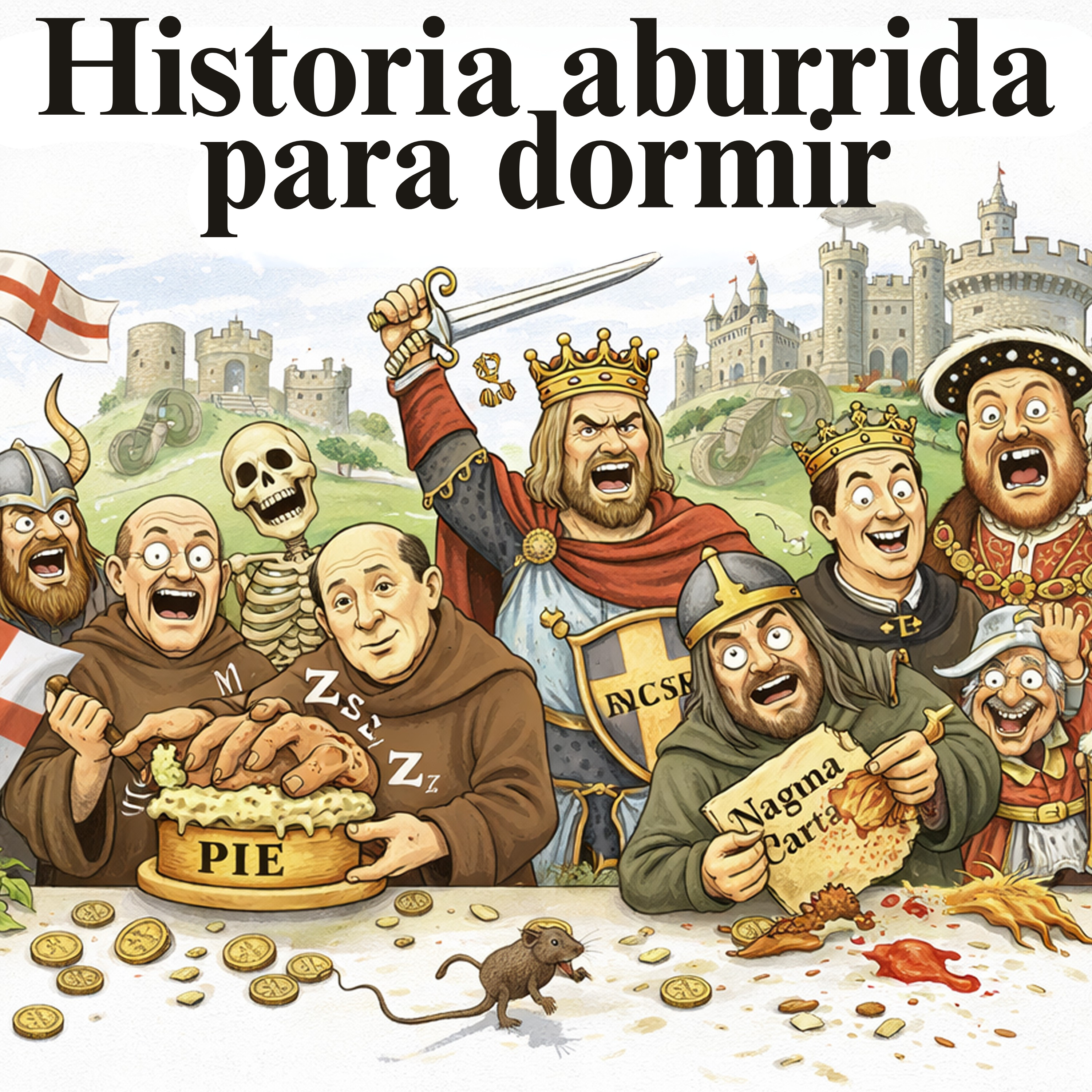 Toda la historia de la Inglaterra medieval 💤 | Historia Aburrida para Dormir episode artwork