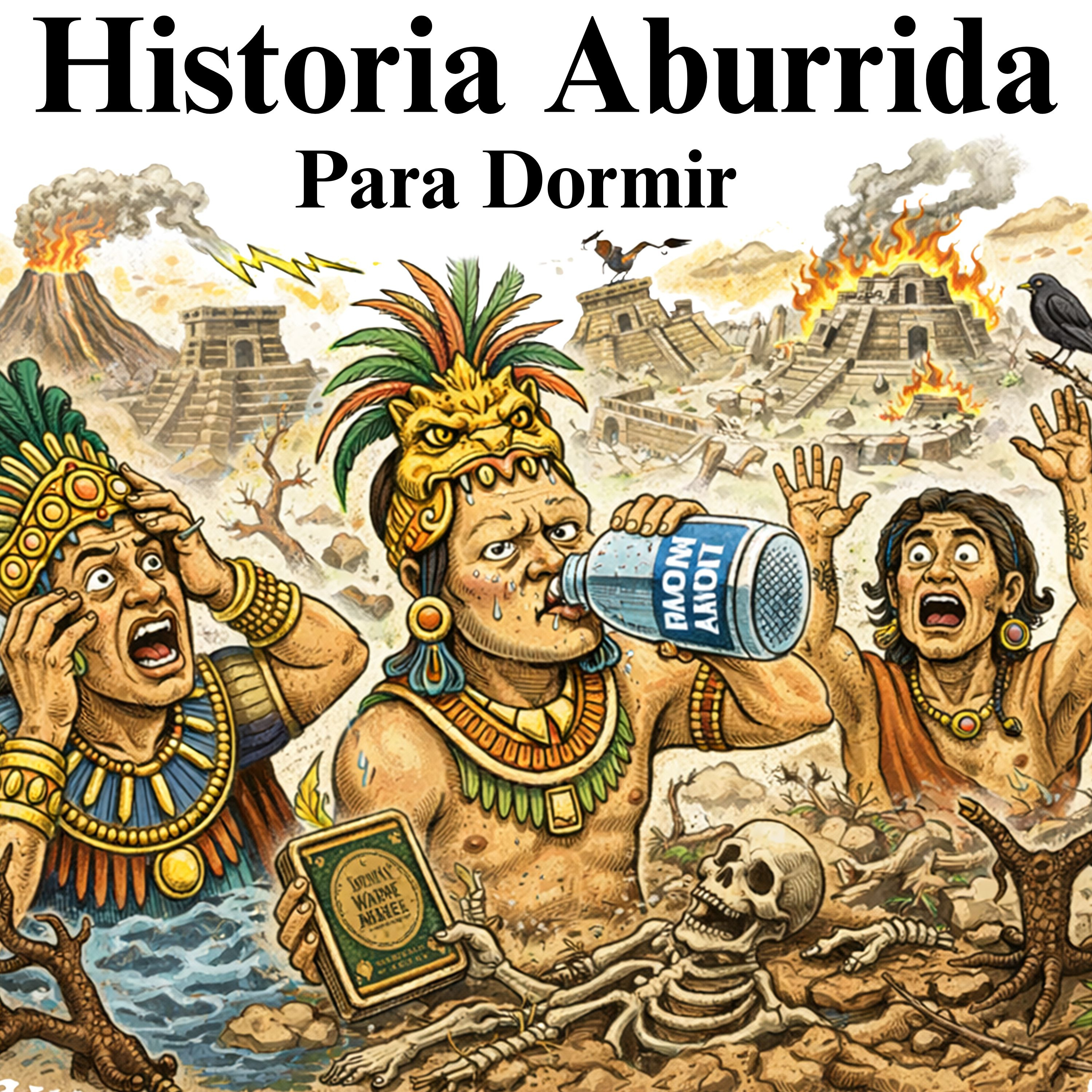 El Gran Colapso Maya: lo que realmente ocurrió 💤 | Historia Aburrida para Dormir episode artwork