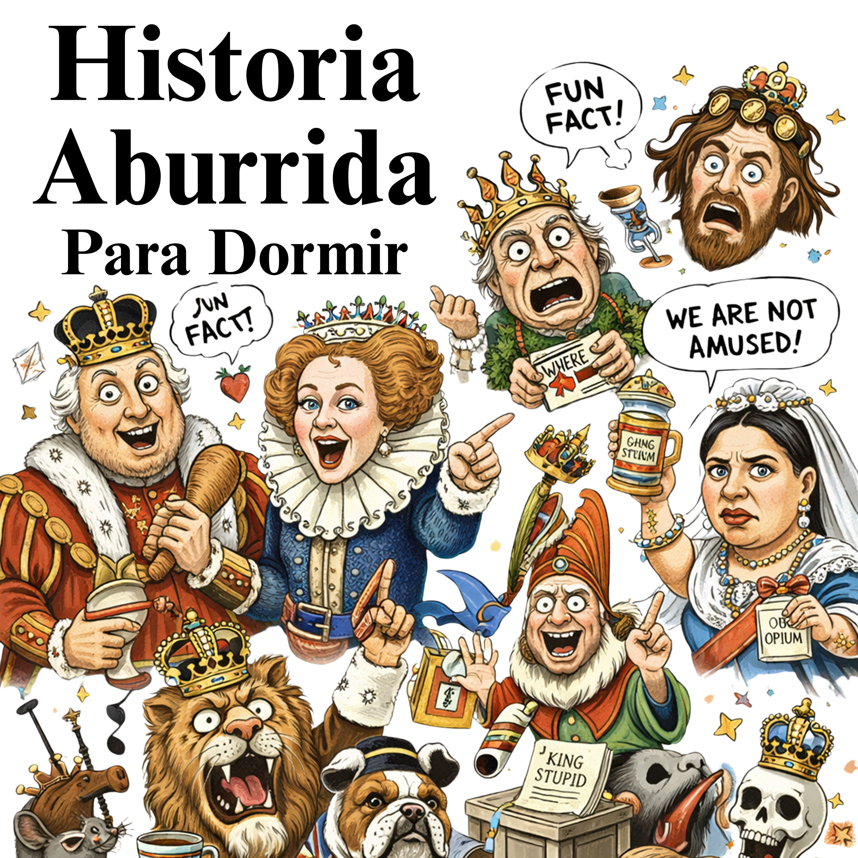 Datos ridículos de la realeza británica 💤 | Historia Aburrida para Dormir episode artwork