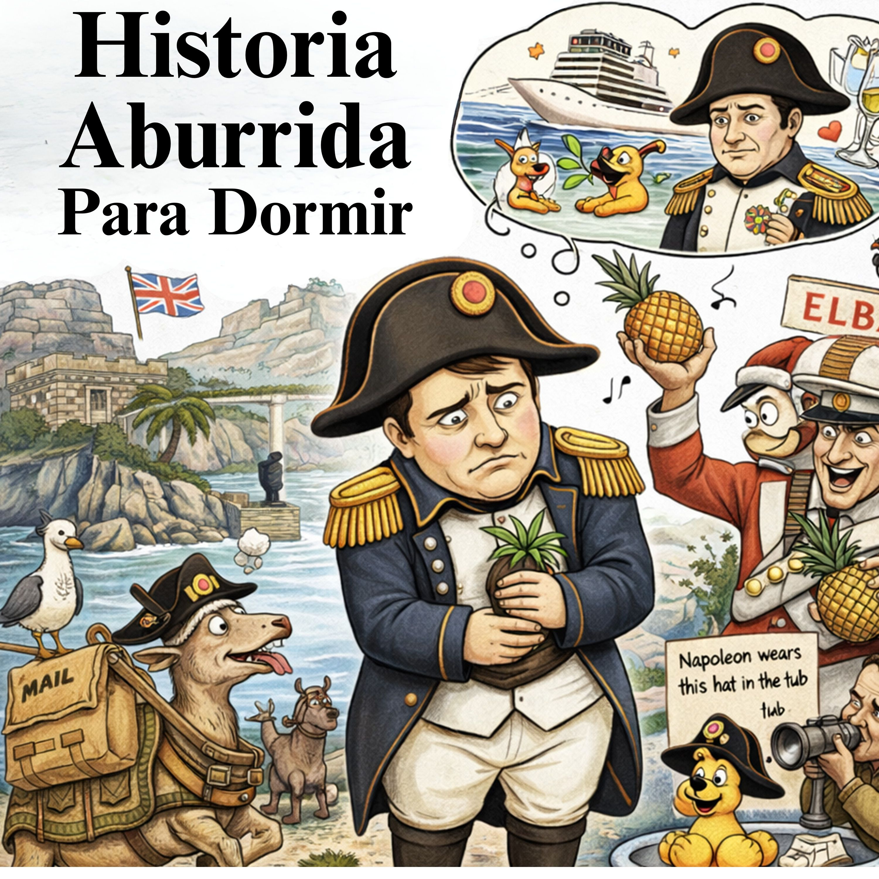 La isla donde Napoleón fue enviado a morir es más solitaria de lo que imaginas 💤 | Historia Aburrida para Dormir episode artwork