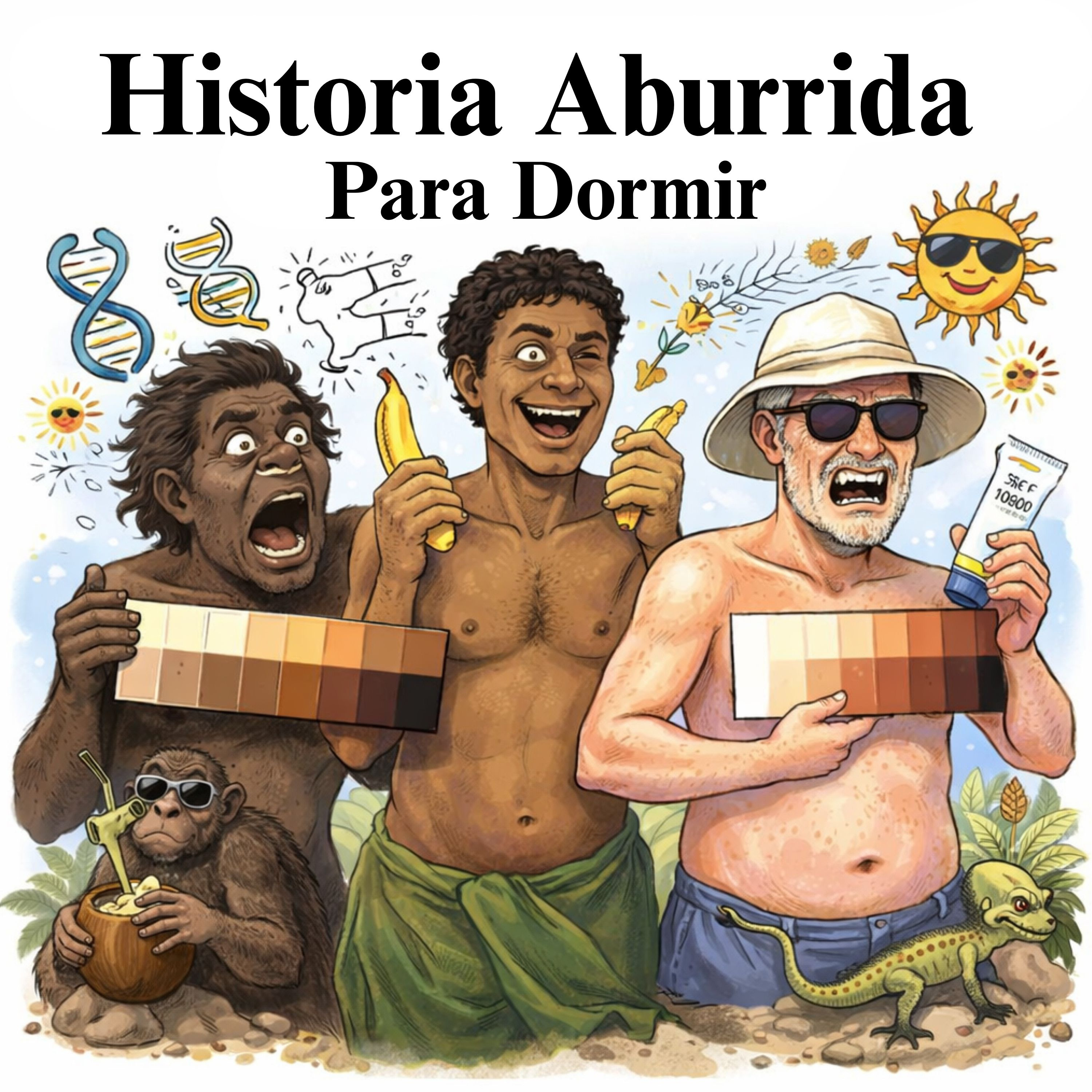 Cómo evolucionó el color de la piel humana a lo largo de la historia 💤 | Historia Aburrida para Dormir episode artwork