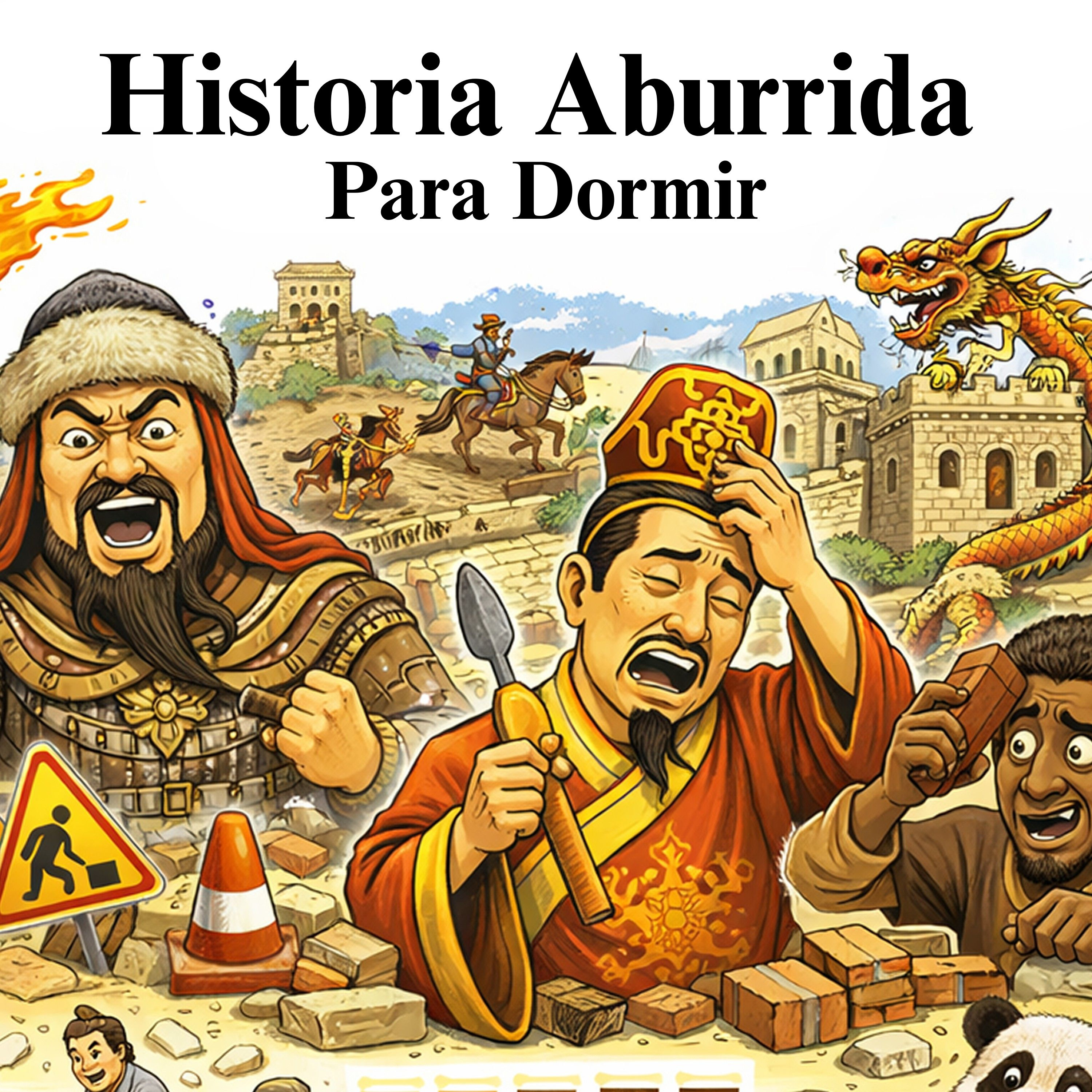 La historia de la Gran Muralla China es más larga de lo que imaginas 💤 | Historia Aburrida para Dormir episode artwork