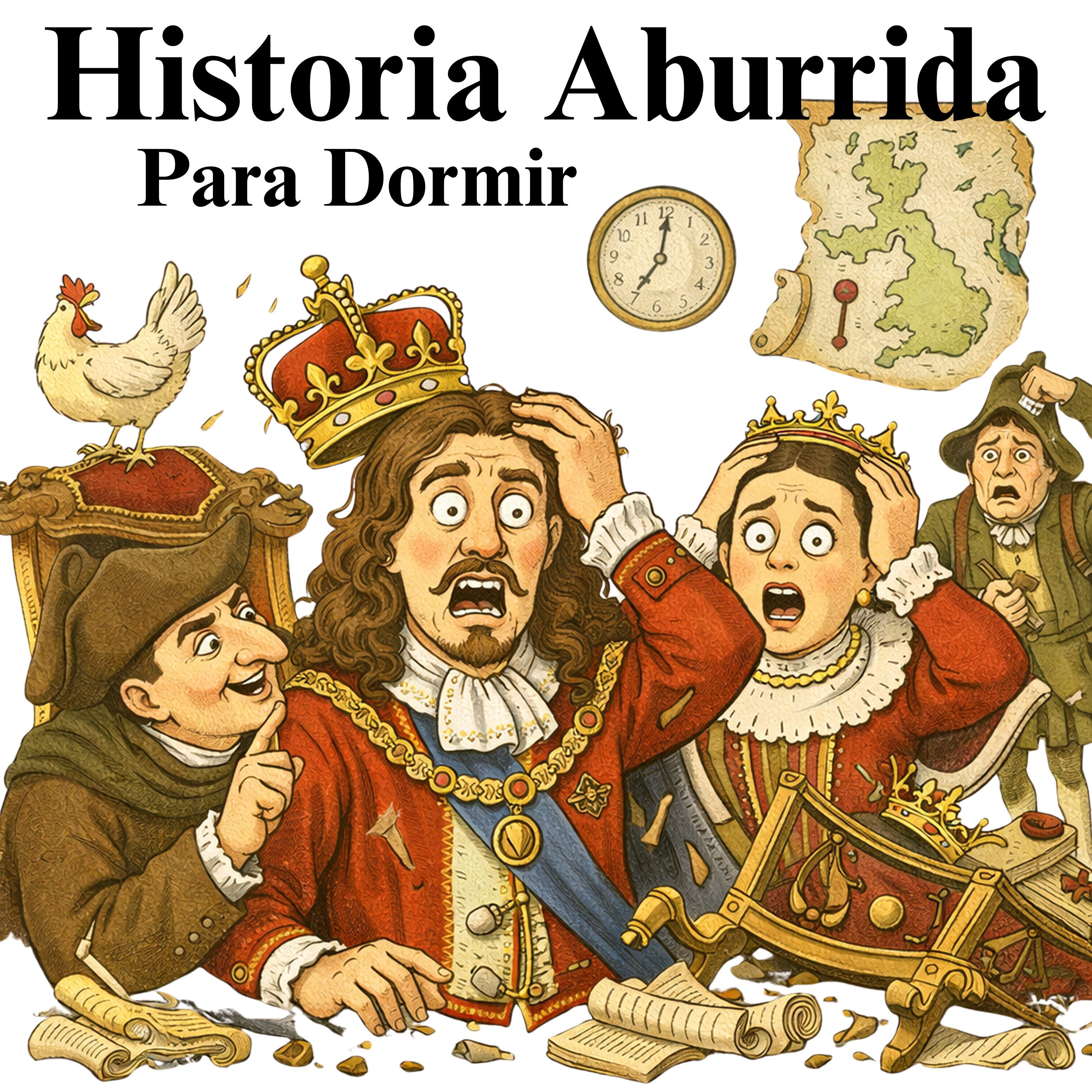 Los Estuardo: la turbulenta historia de una dinastía británica 💤 | Historia Aburrida para Dormir episode artwork