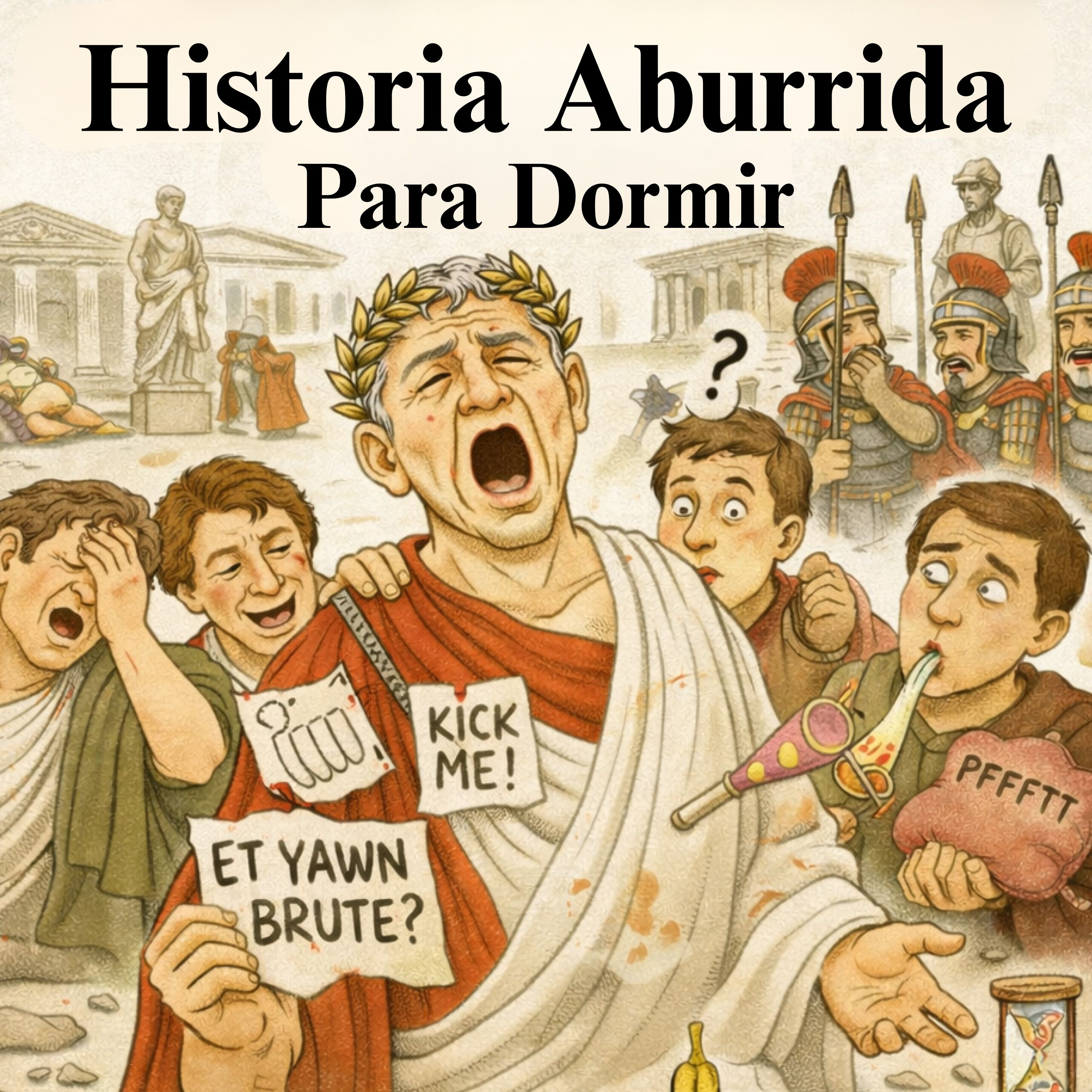 Por qué y cómo fue asesinado Julio César 💤 | Historia Aburrida para Dormir episode artwork