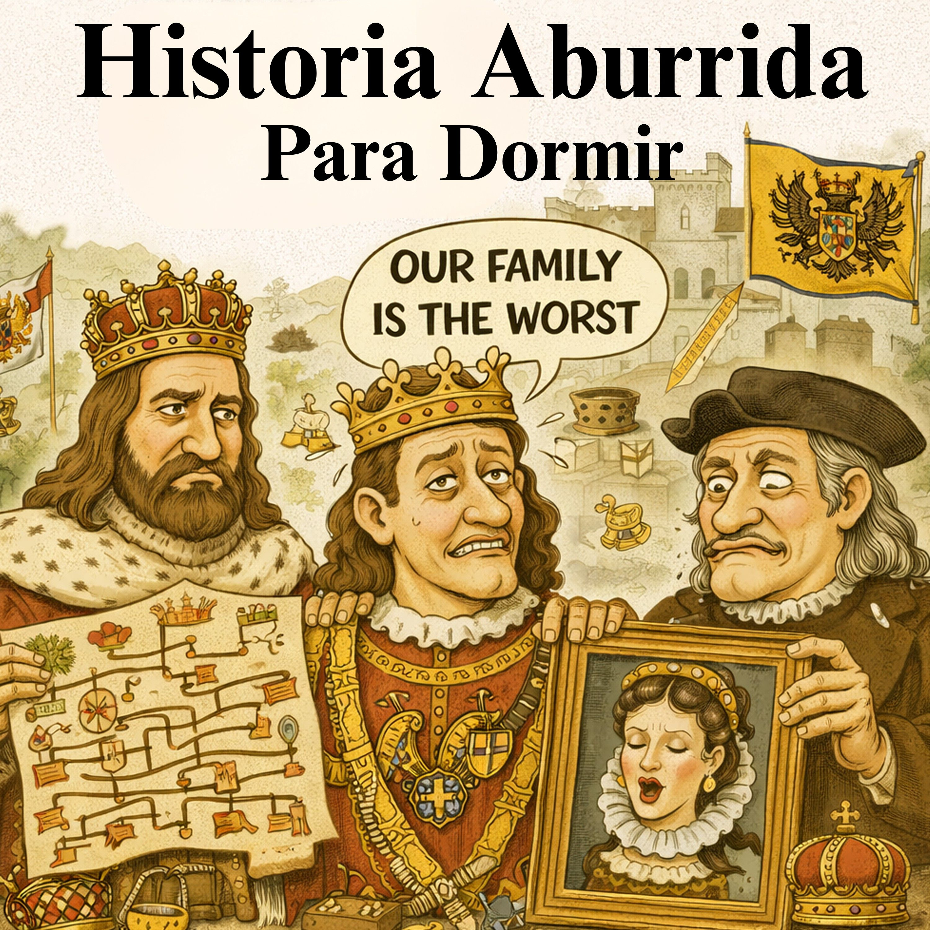 La Casa de Habsburgo es más influyente de lo que imaginas 💤 | Historia Aburrida para Dormir episode artwork