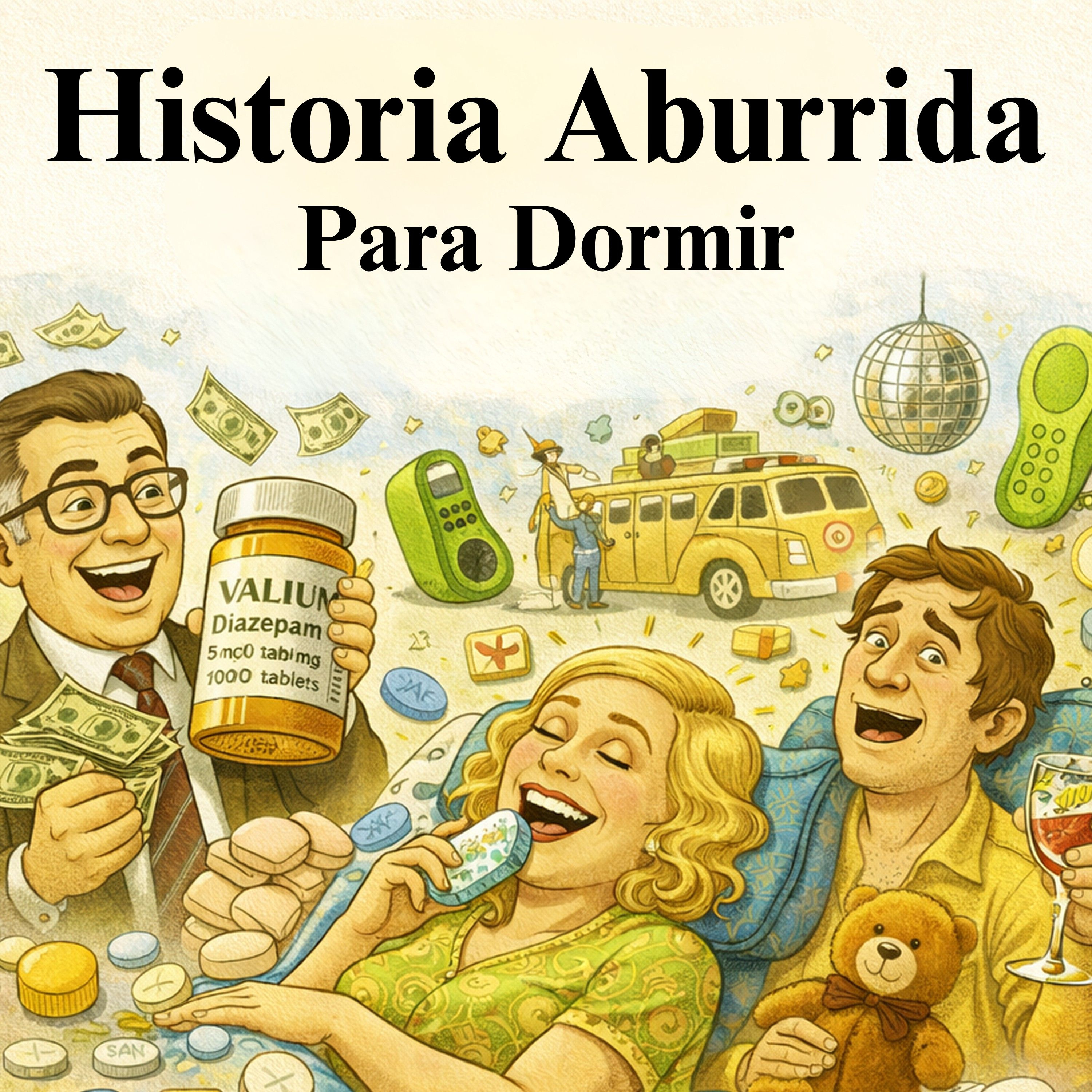La historia de las benzodiacepinas: cuando dominaron la medicina en los años 70 💤 | Historia Aburrida para Dormir episode artwork