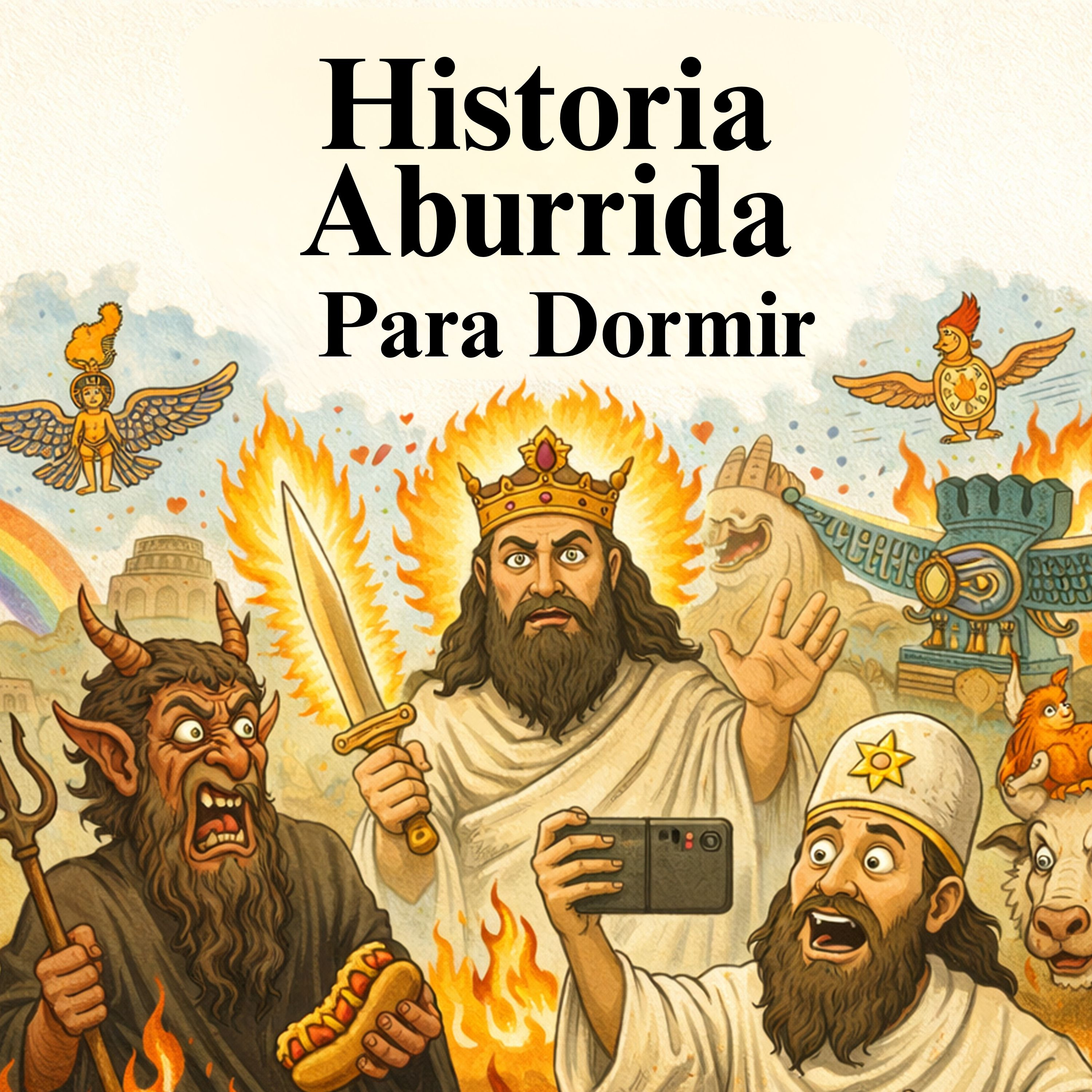 La historia completa de la mitología zoroastriana explicada 💤 | Historia Aburrida para Dormir episode artwork