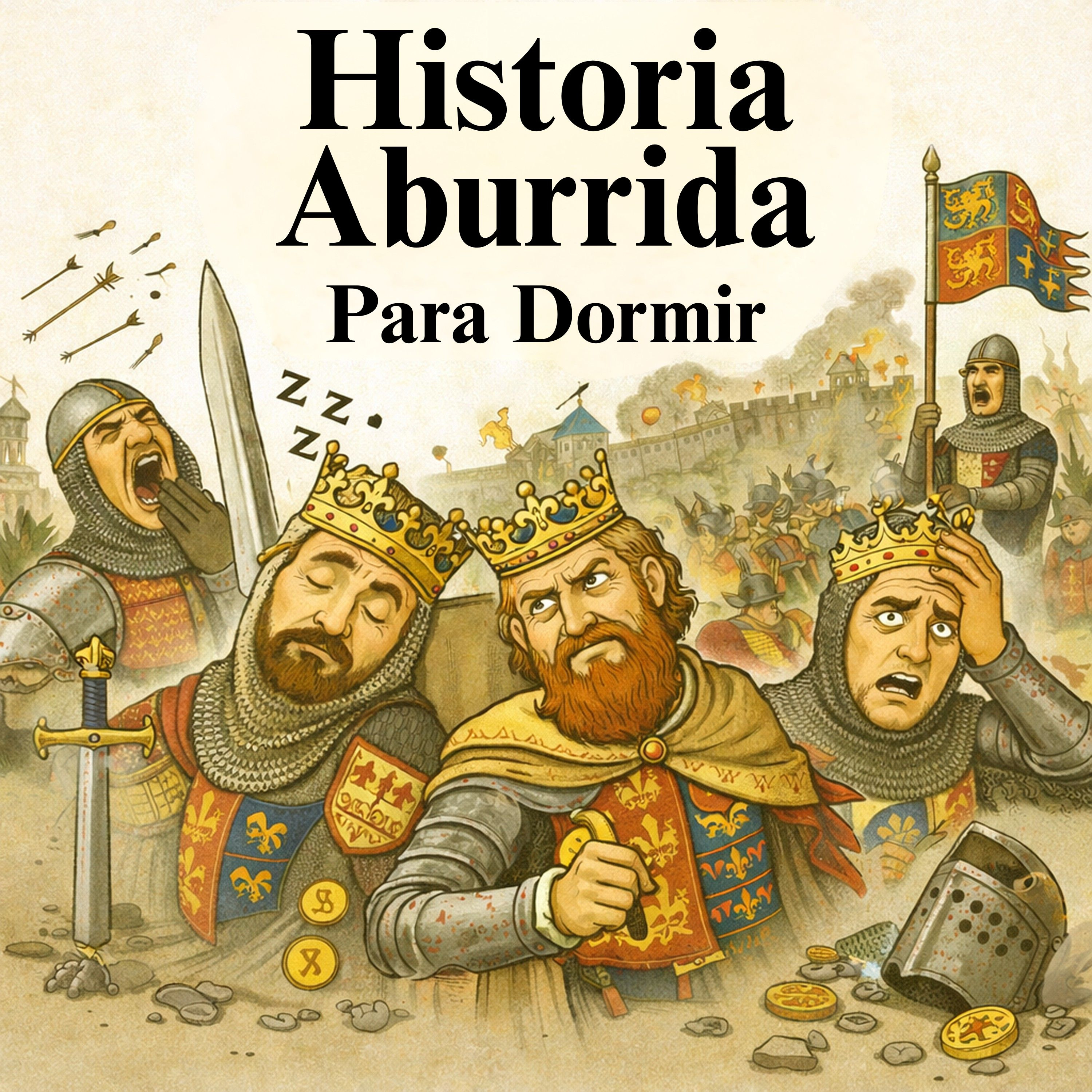 La historia completa de los Plantagenet es más intensa de lo que imaginas 💤 | Historia Aburrida para Dormir episode artwork