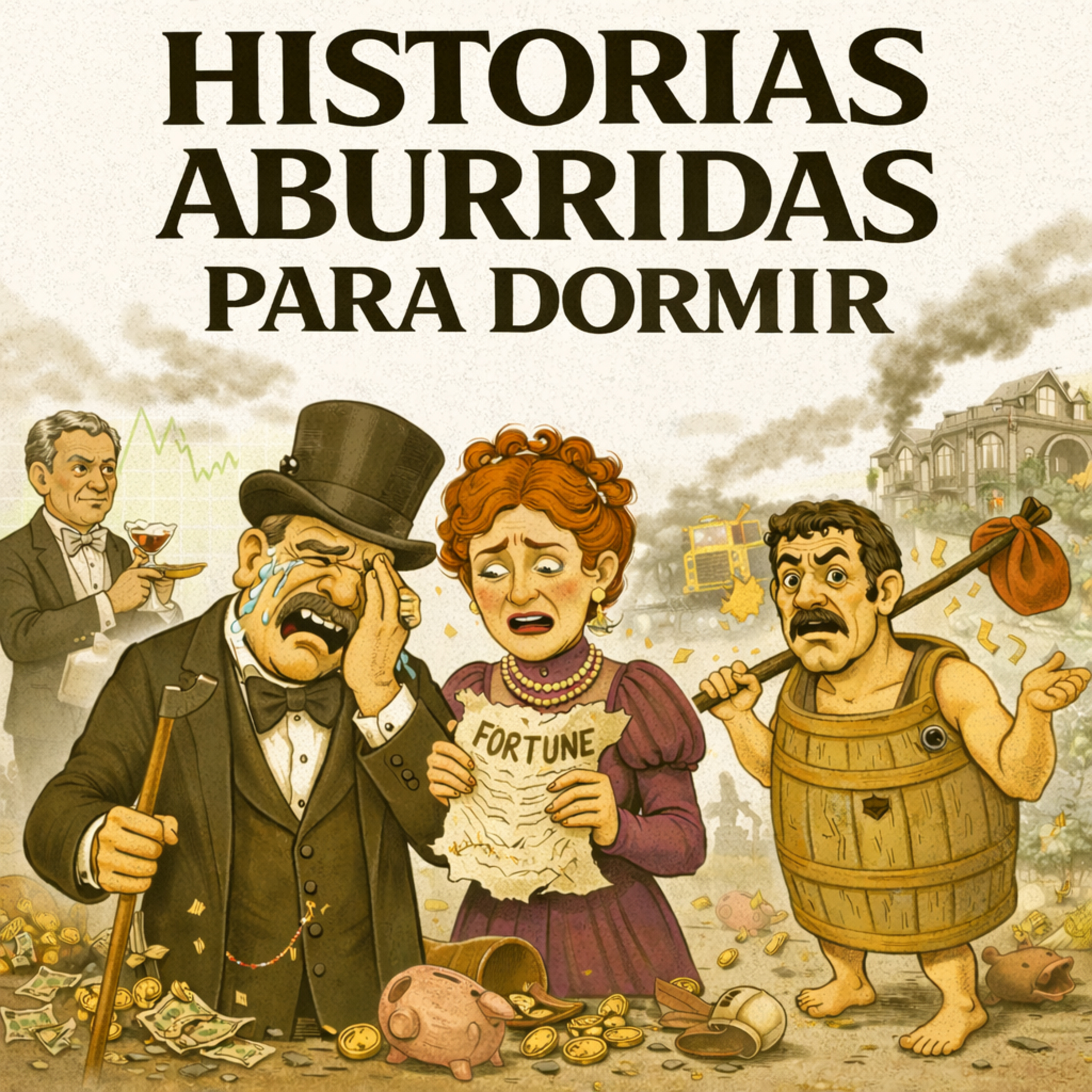 Las familias trágicas de la Edad Dorada que lo perdieron todo 💤 | Historia Aburrida para Dormir episode artwork