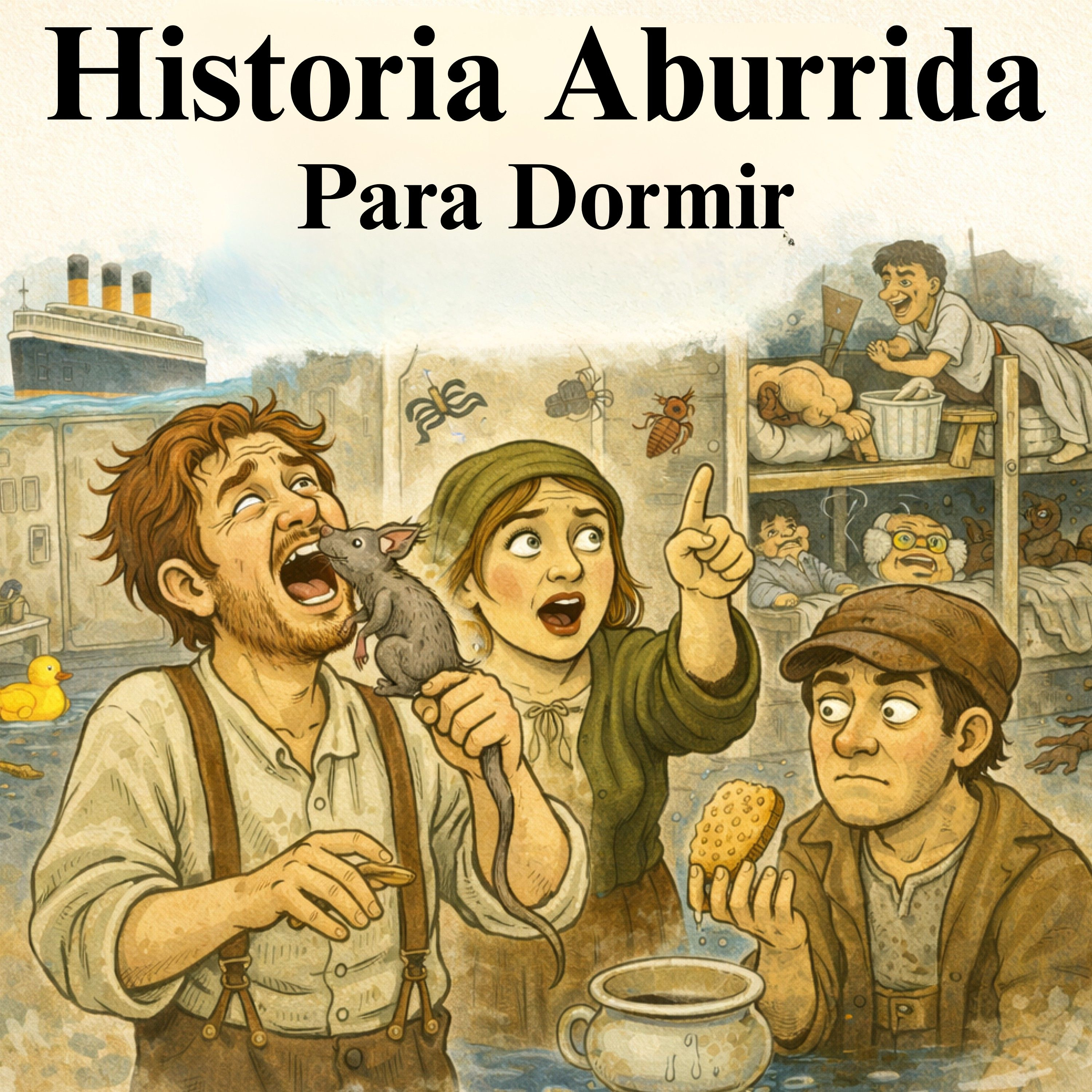 La dura realidad de la tercera clase del Titanic 💤 | Historia Aburrida para Dormir episode artwork