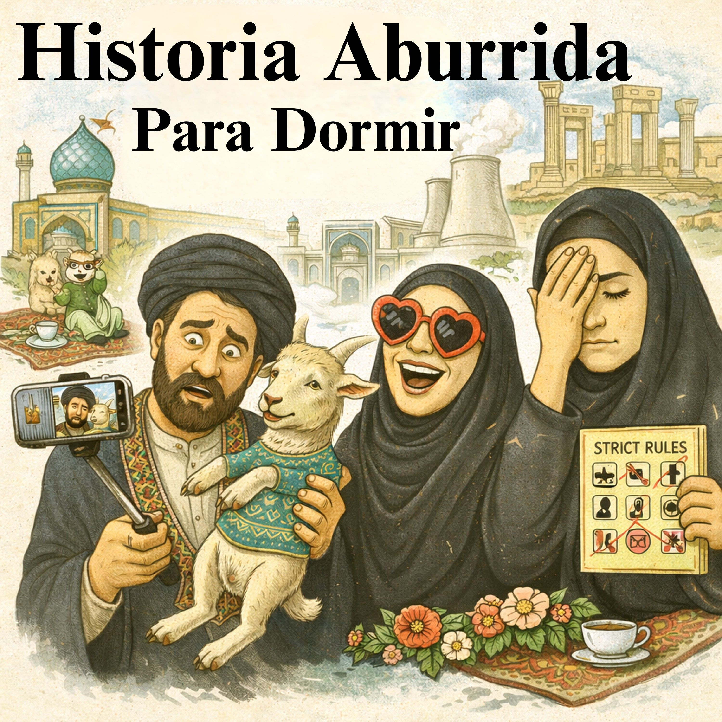 Irán: un mundo oculto más allá de los titulares 💤 | Historia Aburrida para Dormir episode artwork