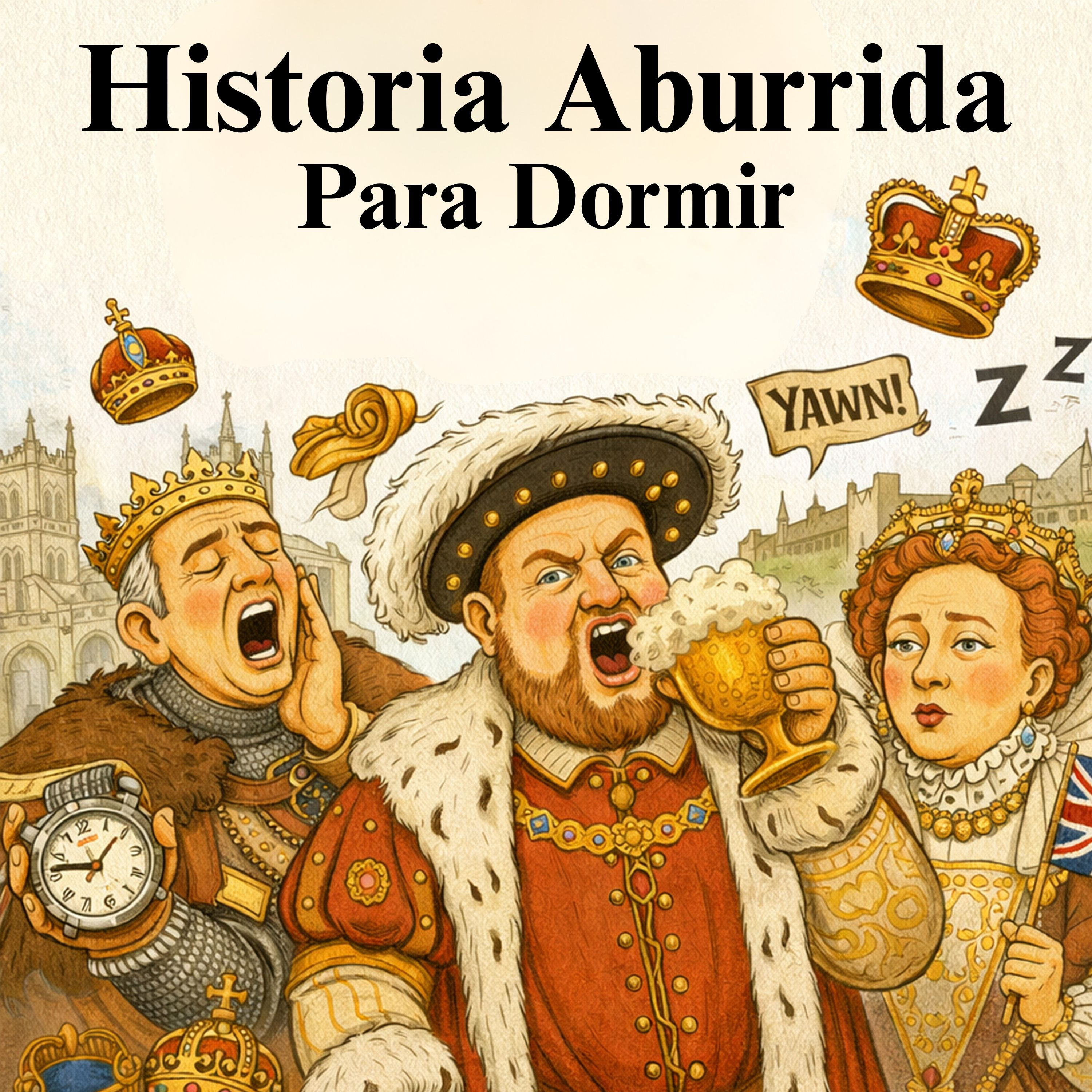 1000 años de monarquía inglesa: una historia de coronas y cambios 💤 | Historia Aburrida para Dormir episode artwork