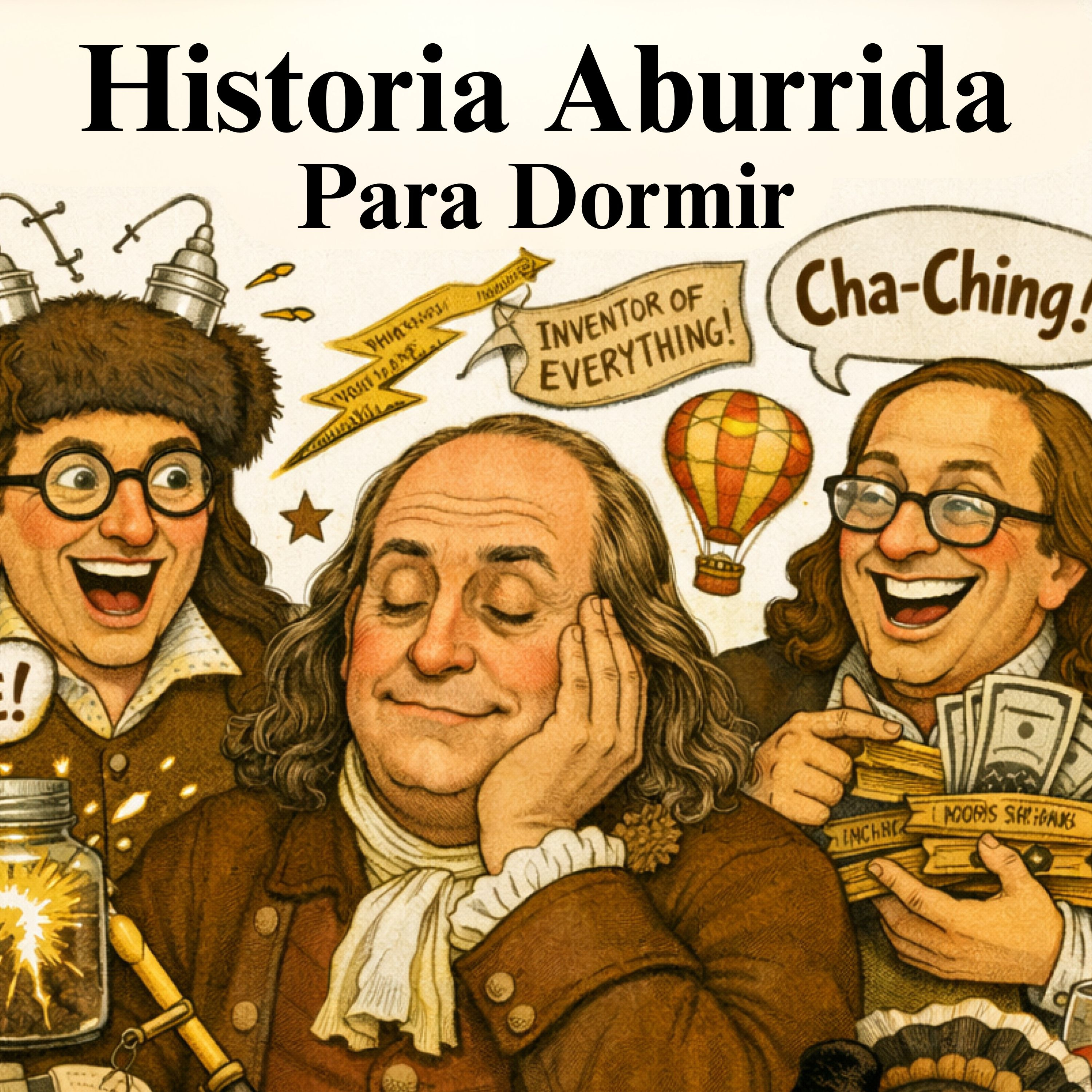 Benjamin Franklin: una vida más fascinante de lo que imaginas 💤 | Historia Aburrida para Dormir episode artwork