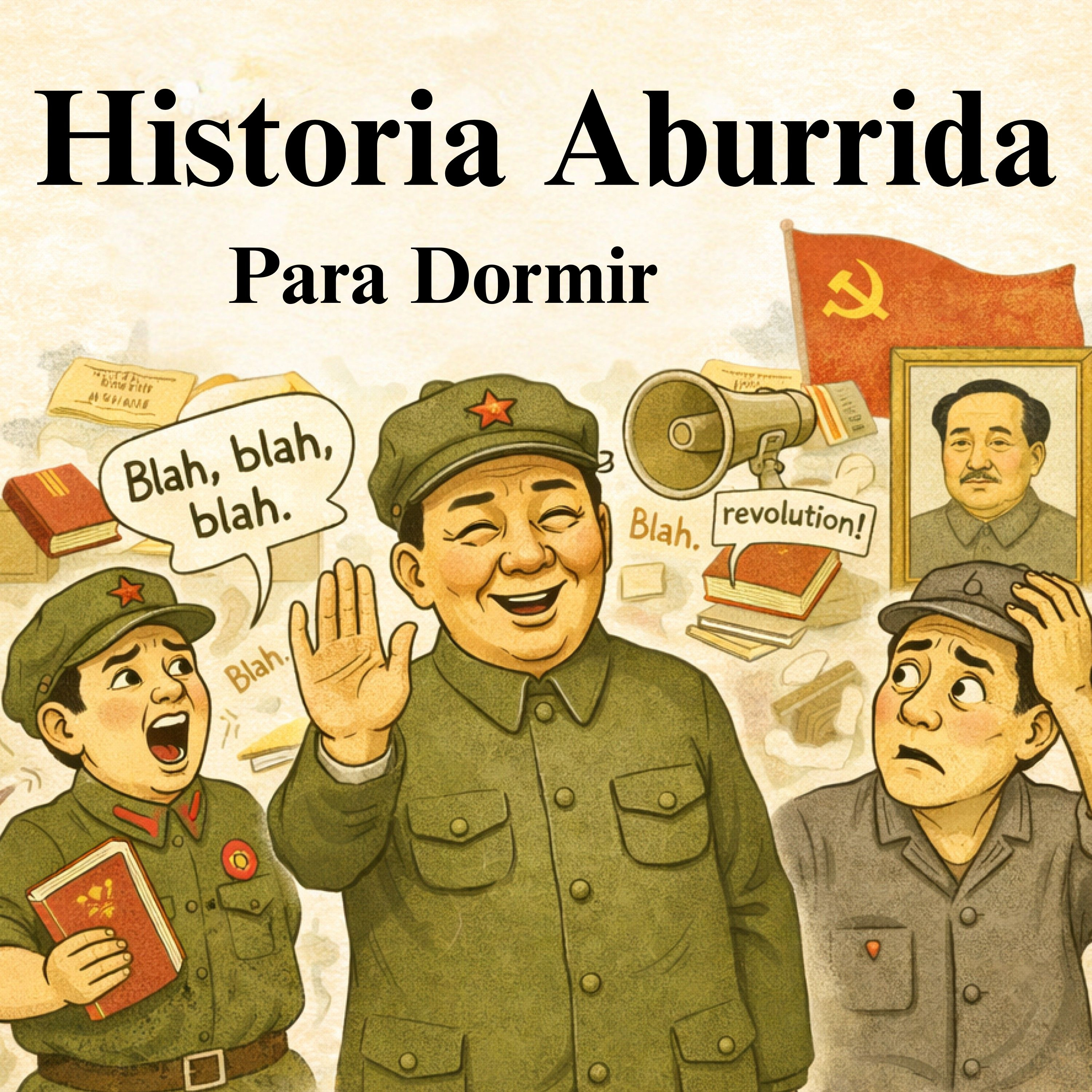 La Revolución Cultural en China y los años de transformación bajo Mao 🇨🇳💤 | Historia Aburrida para Dormir